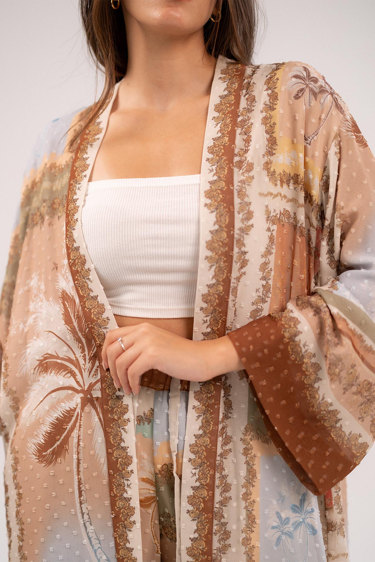 Palm cardigan