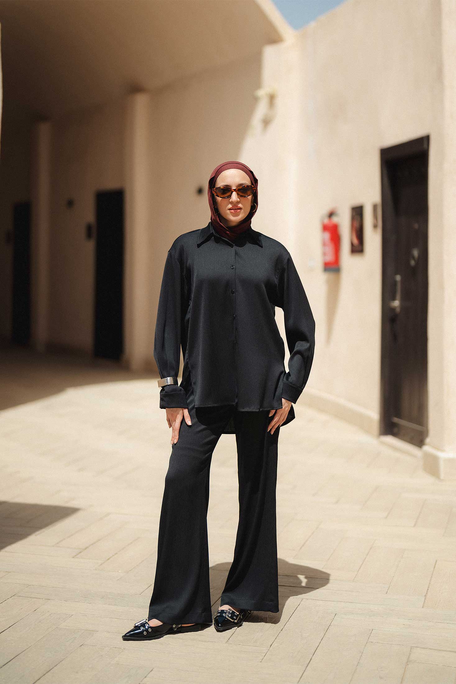 Wide pants