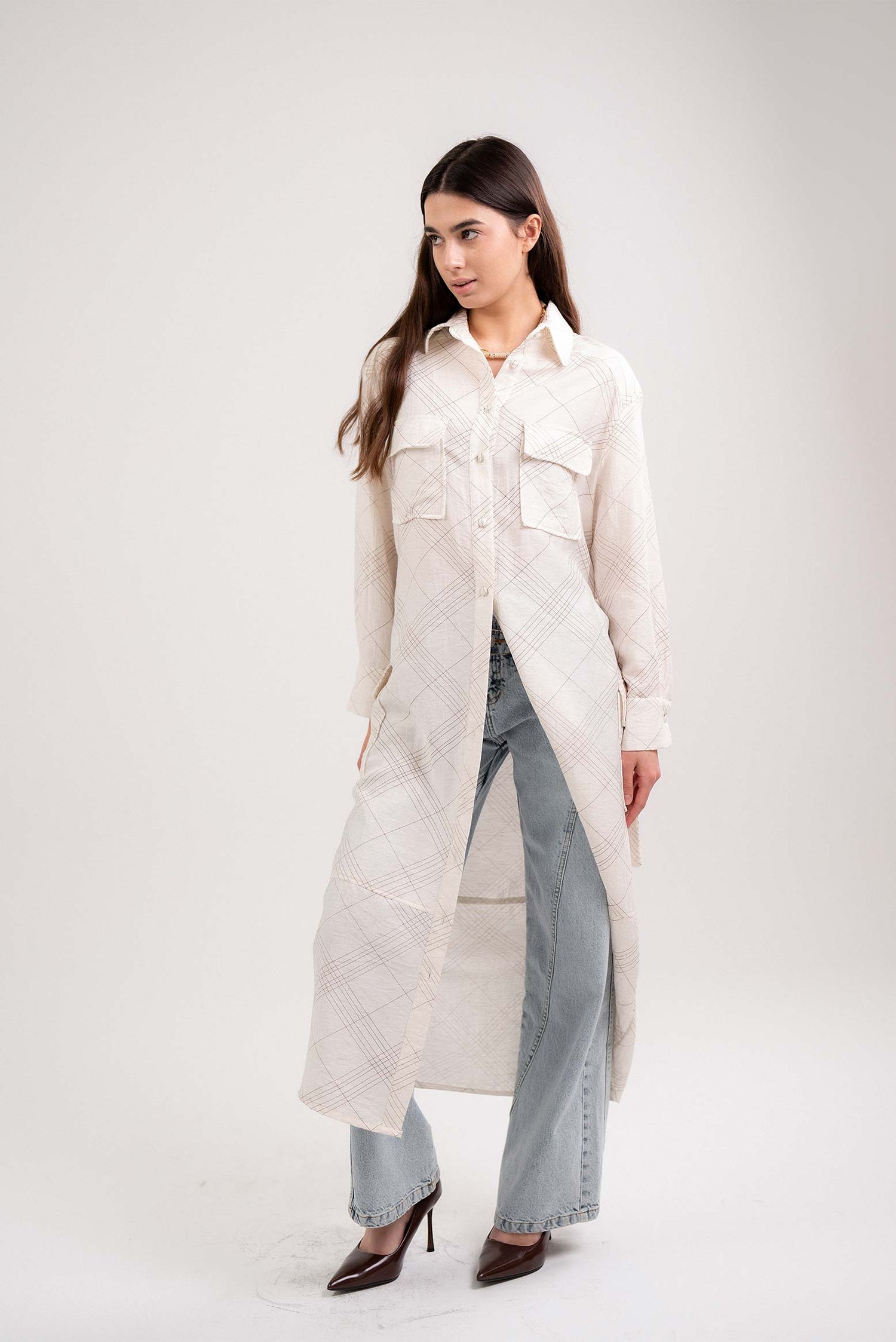 Plain Linen Tunic