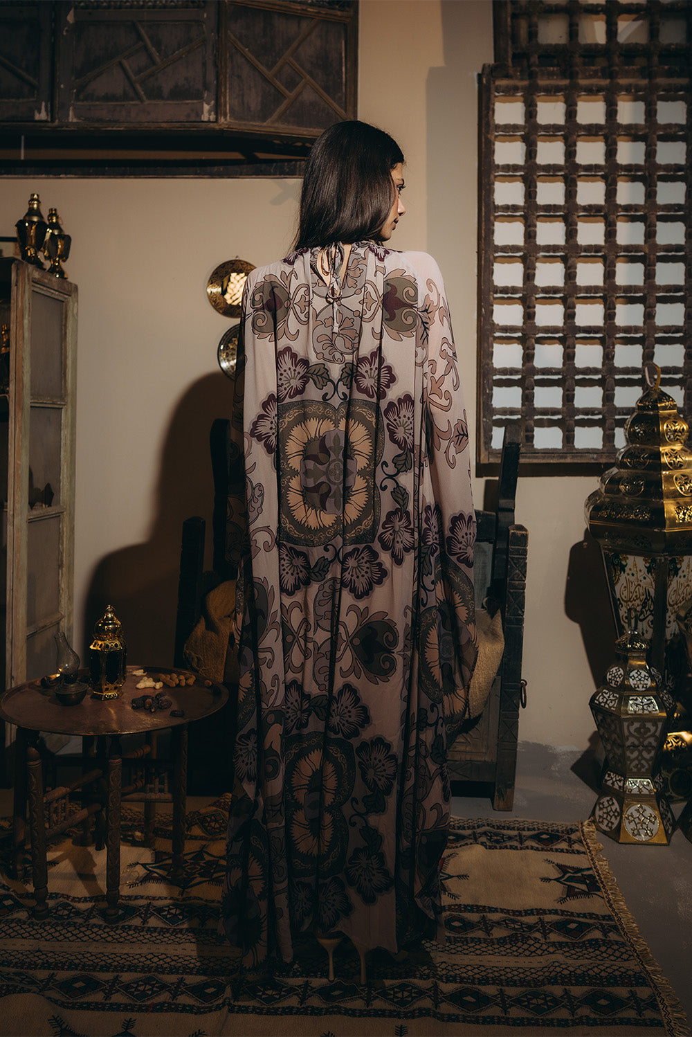 Sequined Abaya