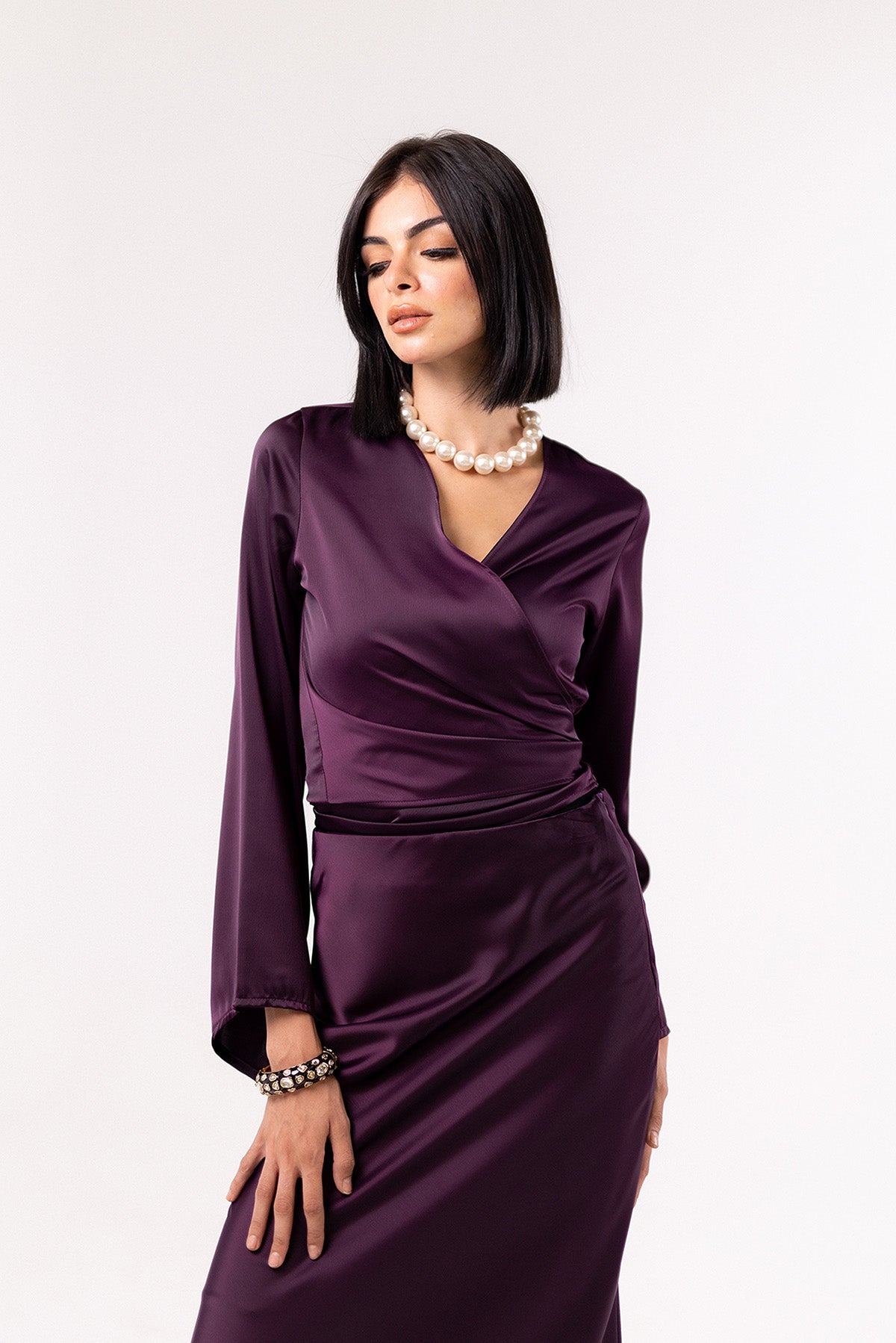 Wrapped Blouse