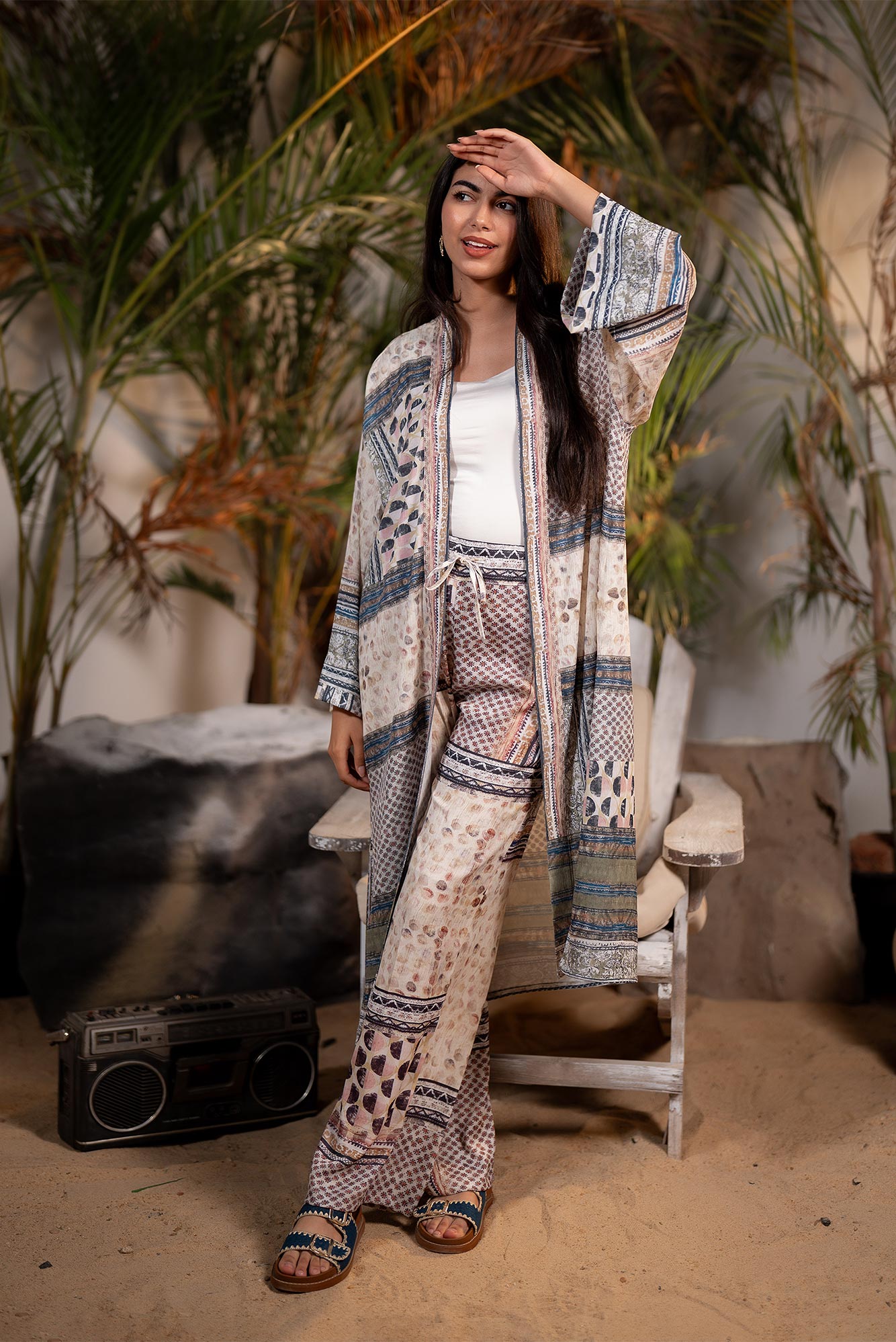 Patterned pants