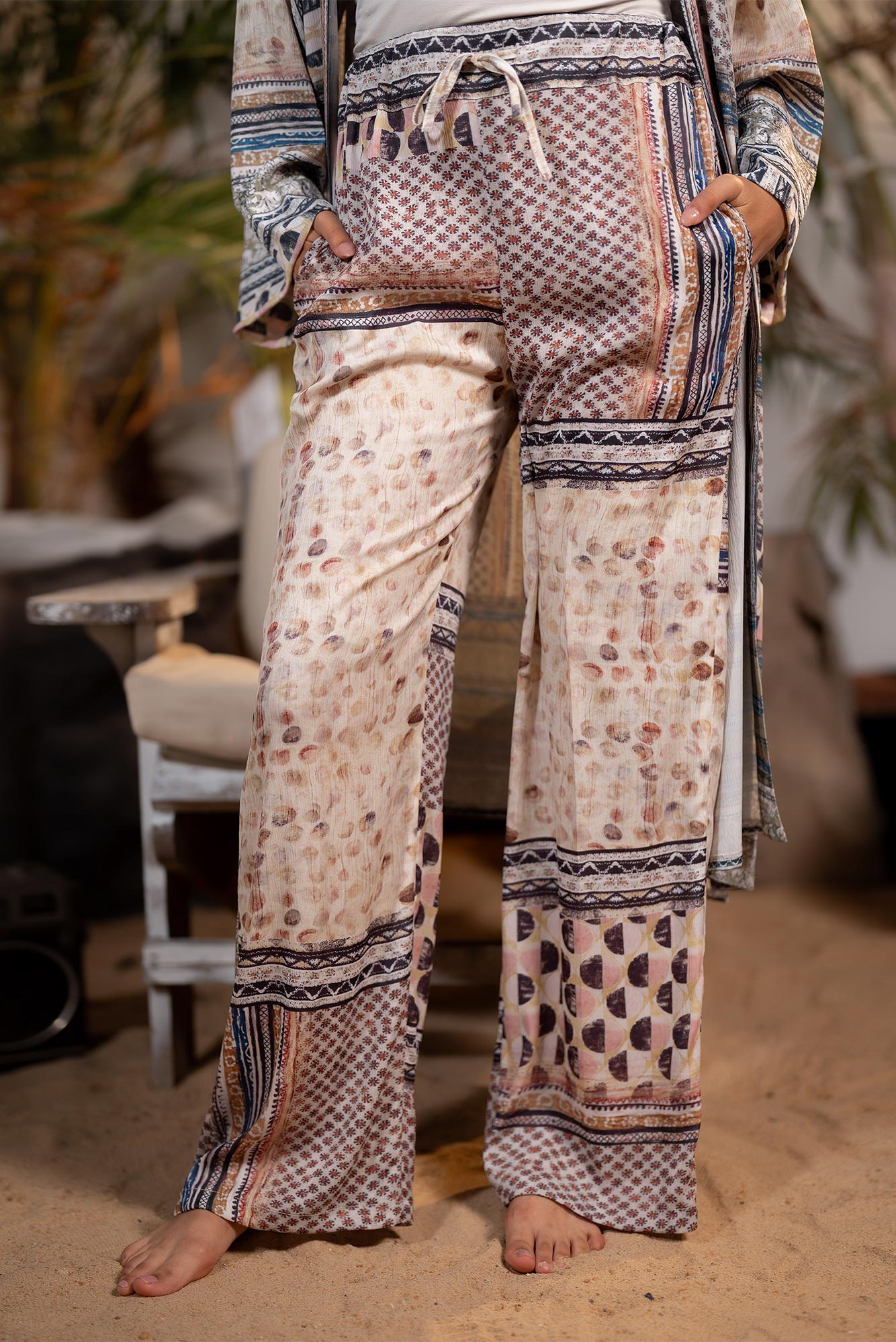 Patterned pants