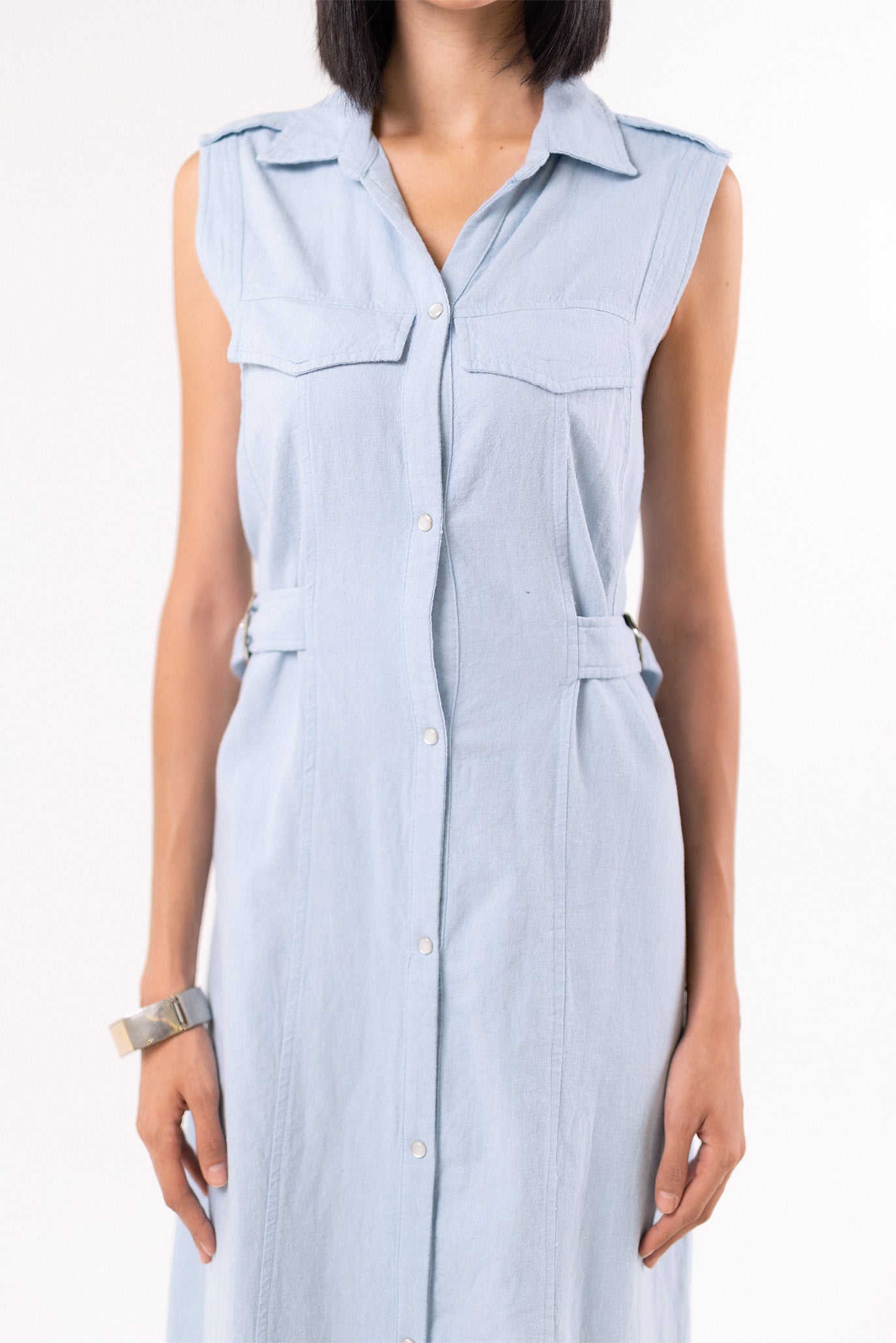 Dress Sleeveless Linen