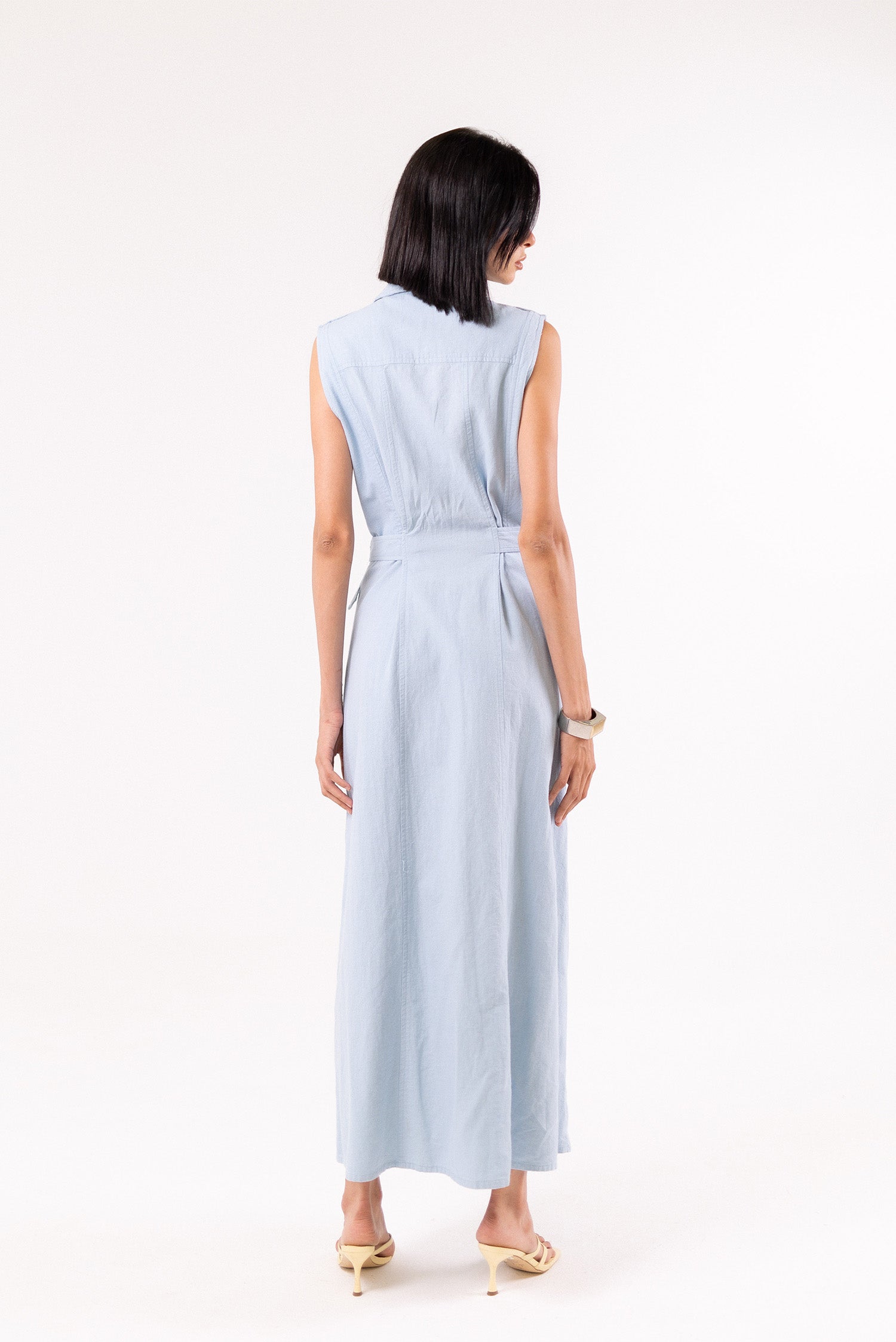 Dress Sleeveless Linen