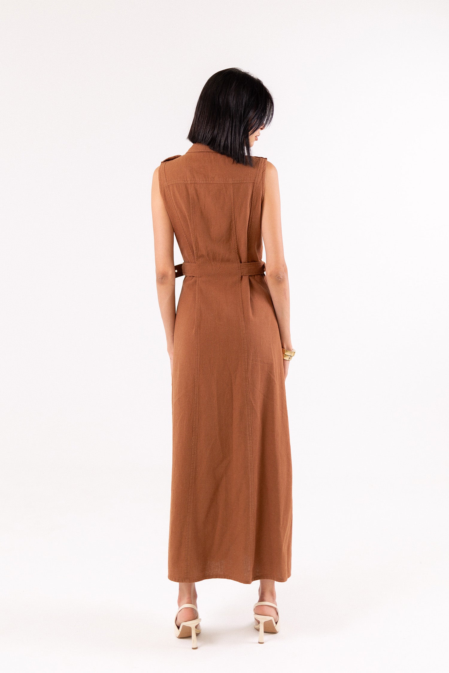 Dress Sleeveless Linen