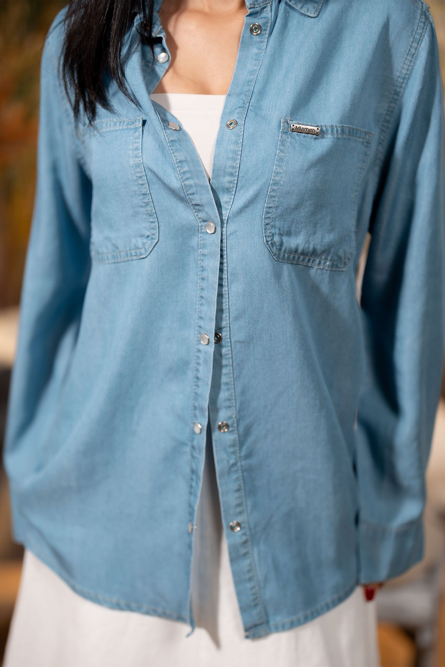 Denim shirt