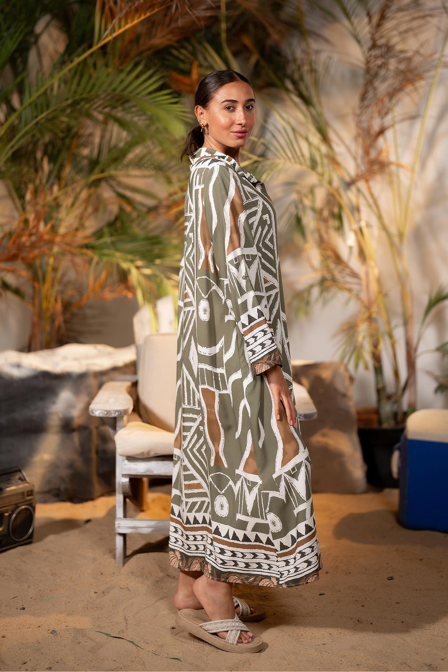 Printed Dress