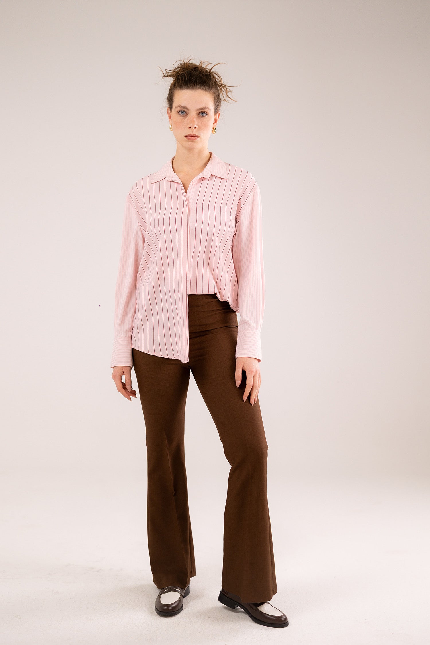 Pinstripe Blouse