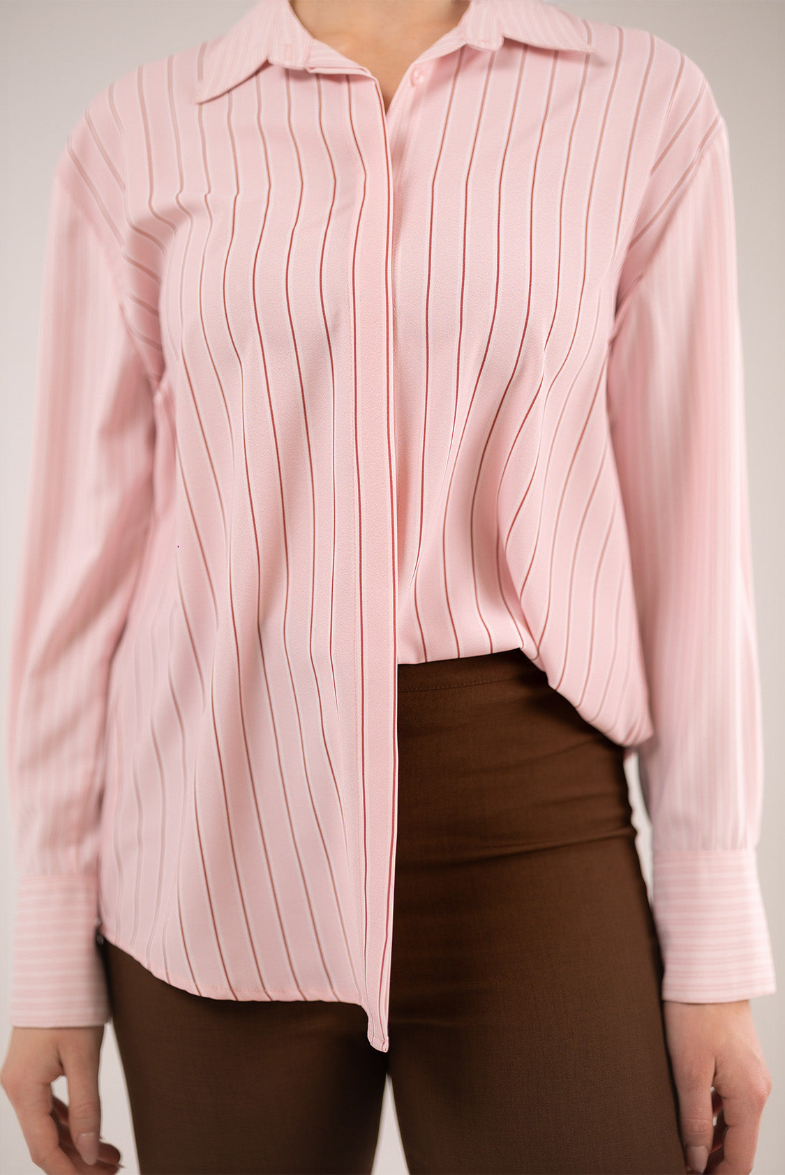 Pinstripe Blouse