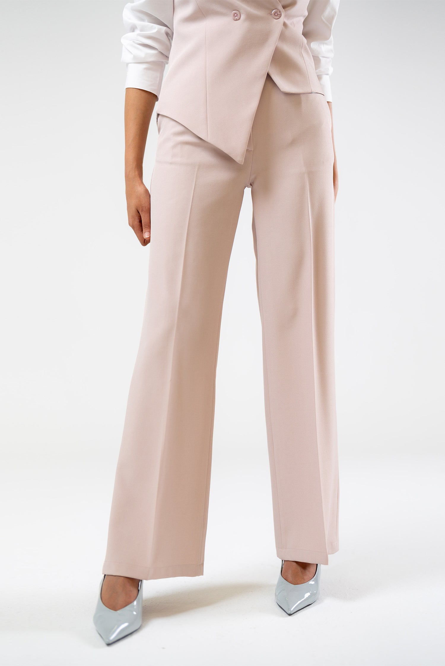 Straight-Leg Trousers