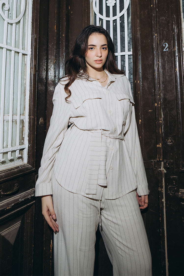 Belted Shirt