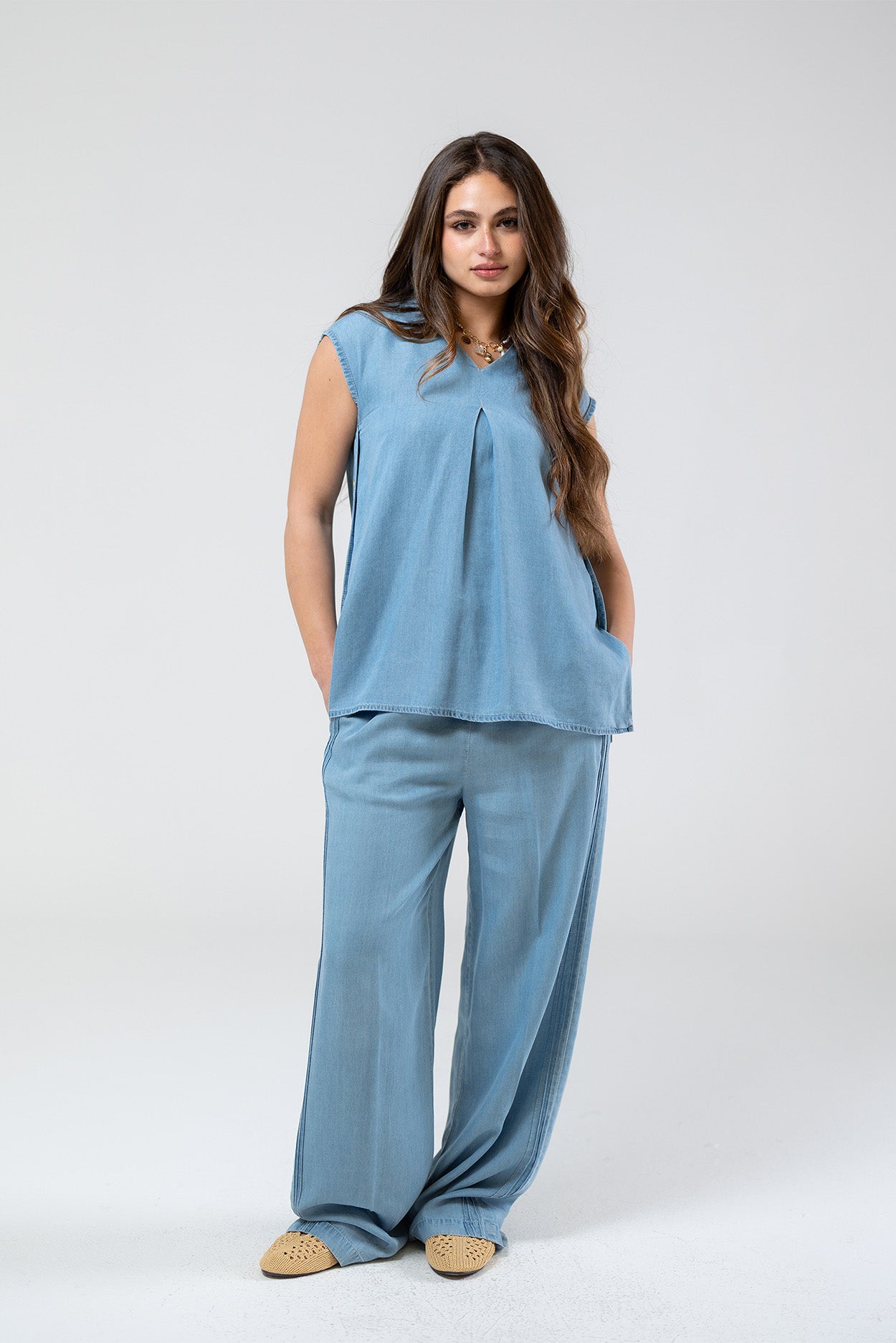 Wide-Leg Pants