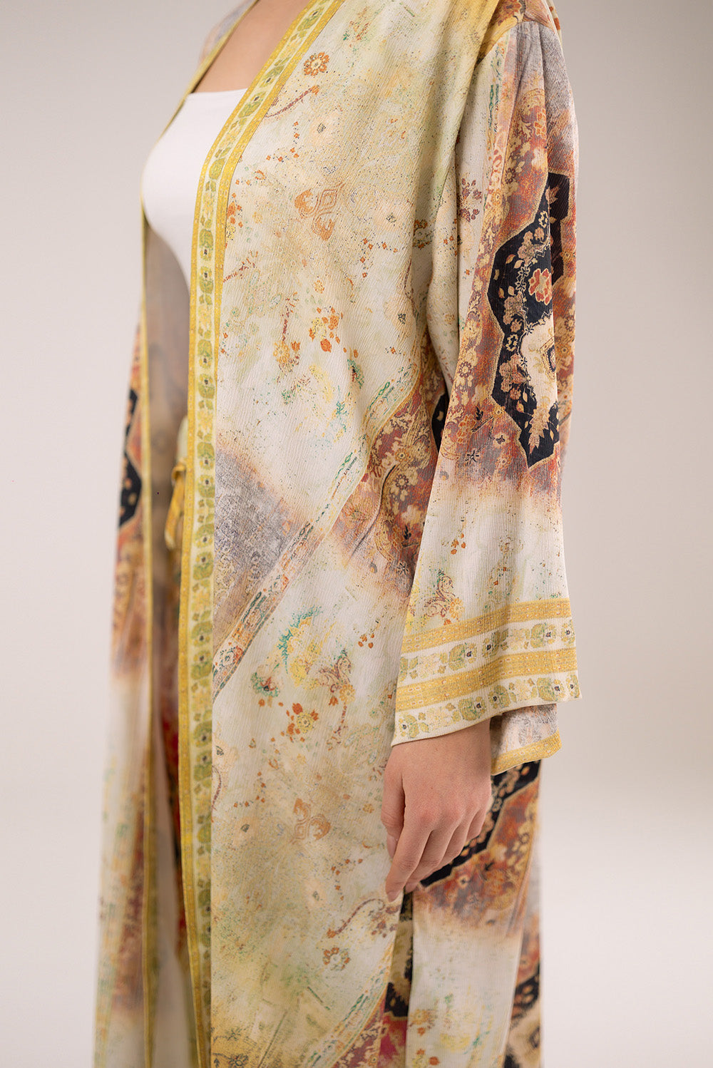 The Mosaic Open Kimono