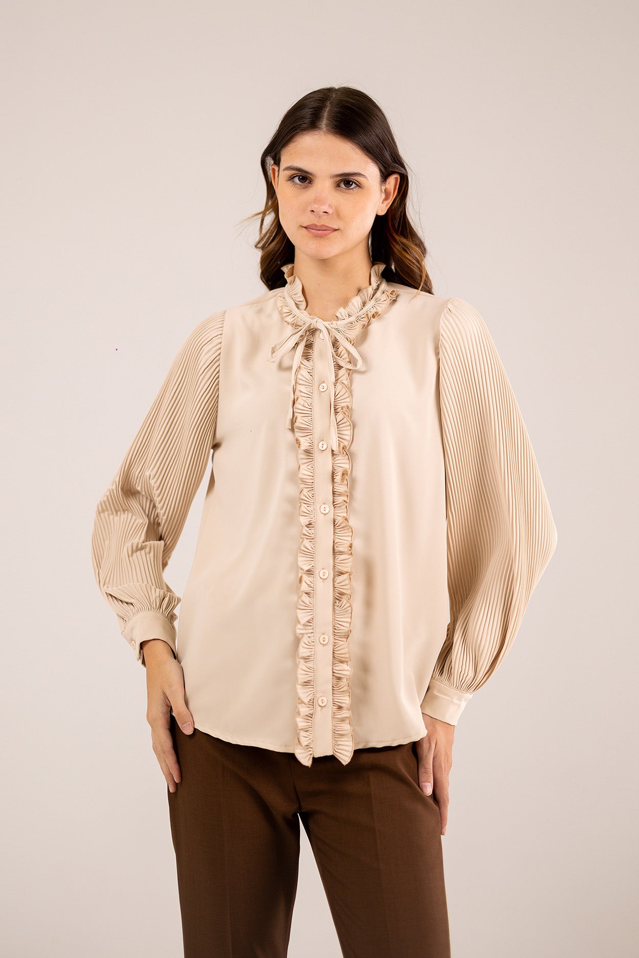 The Ruffle Blouse