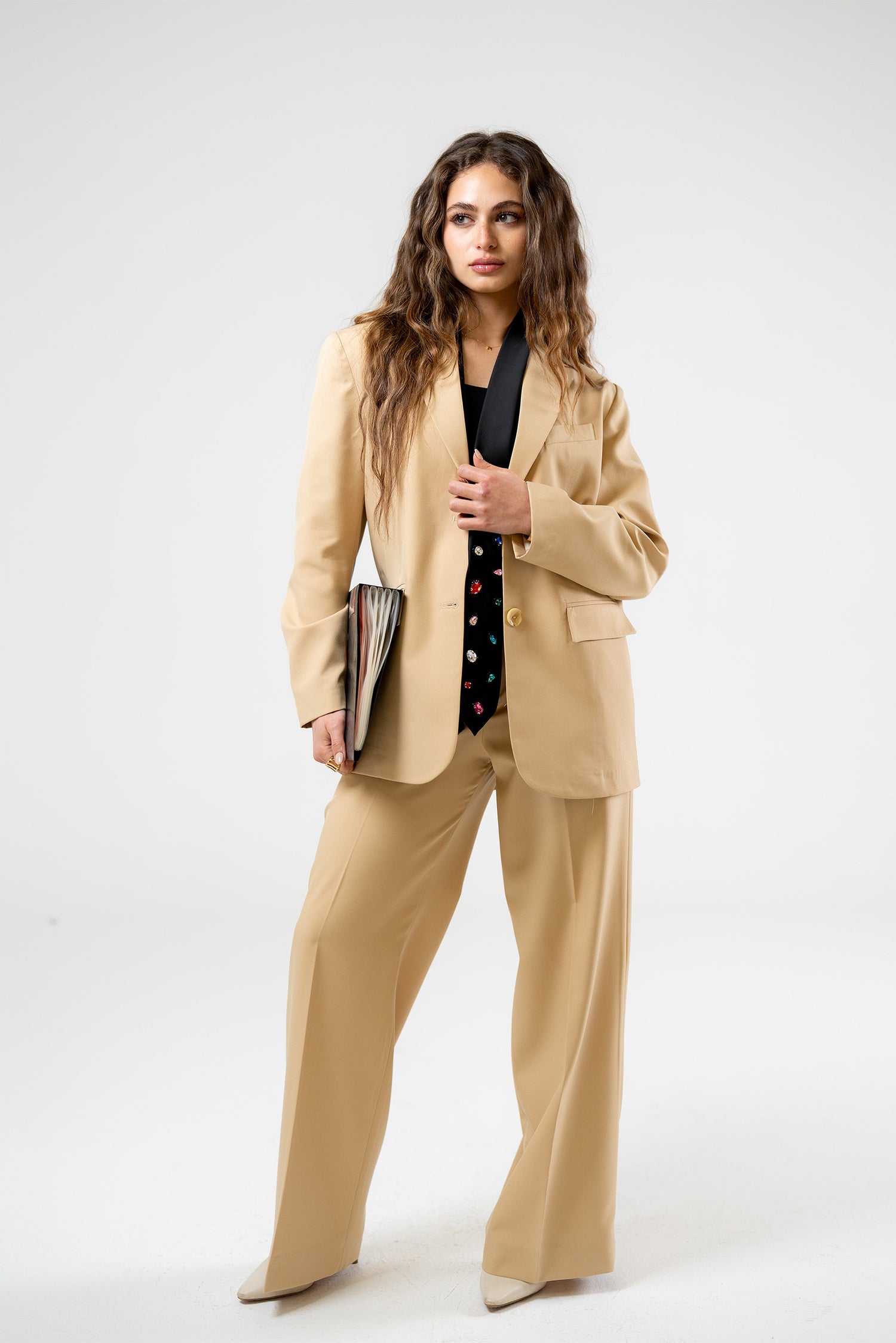 Wide-Leg Trousers