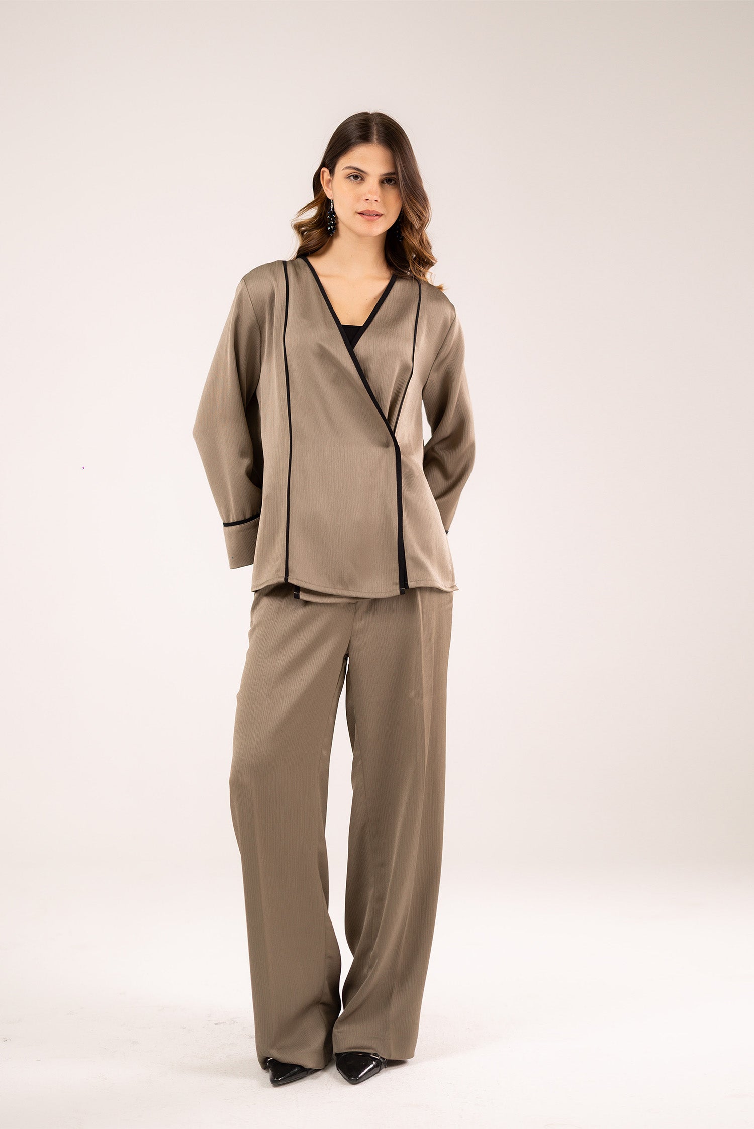 The Wrapped Blouse