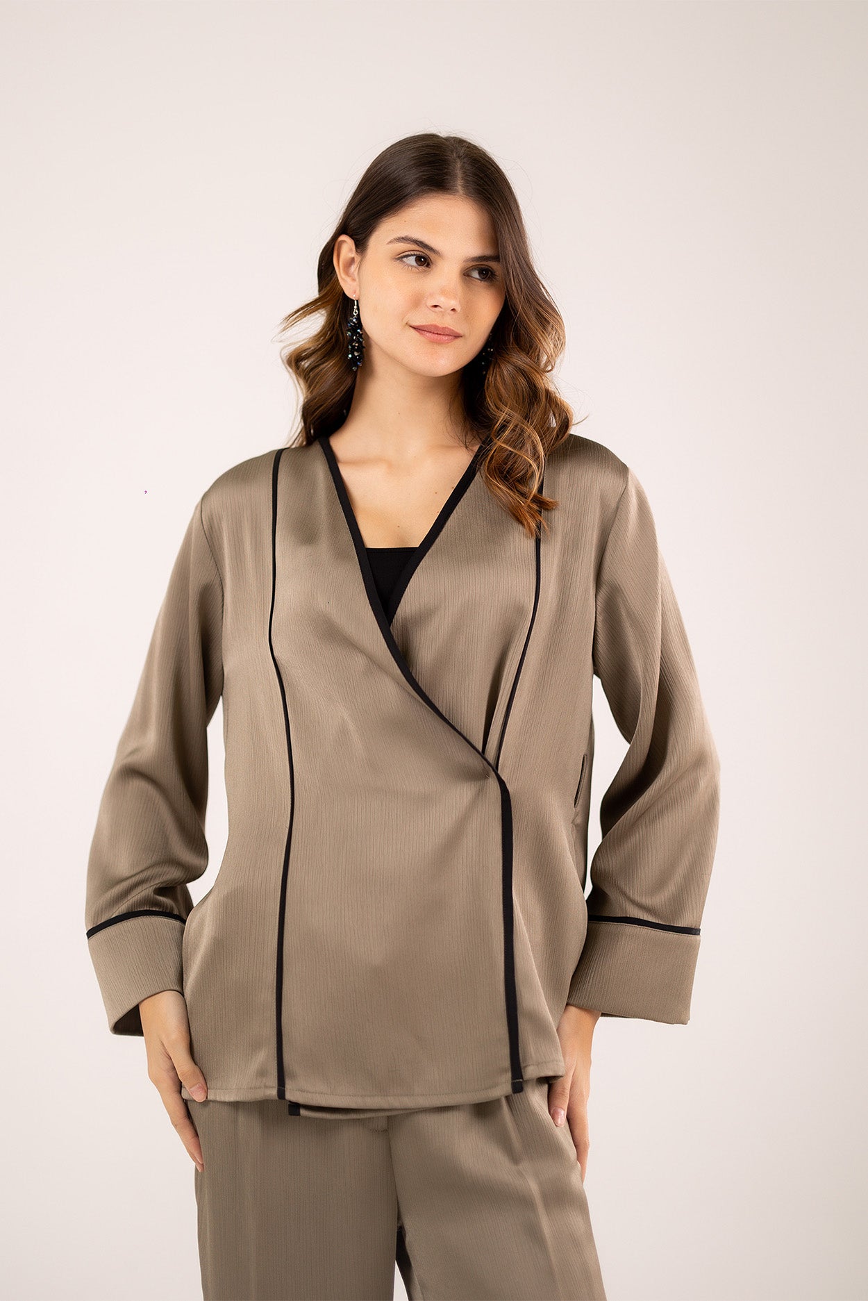 The Wrapped Blouse