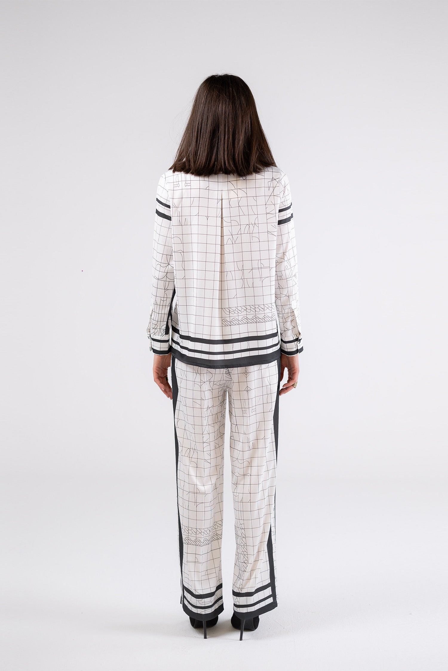 Relaxed Printed Pants