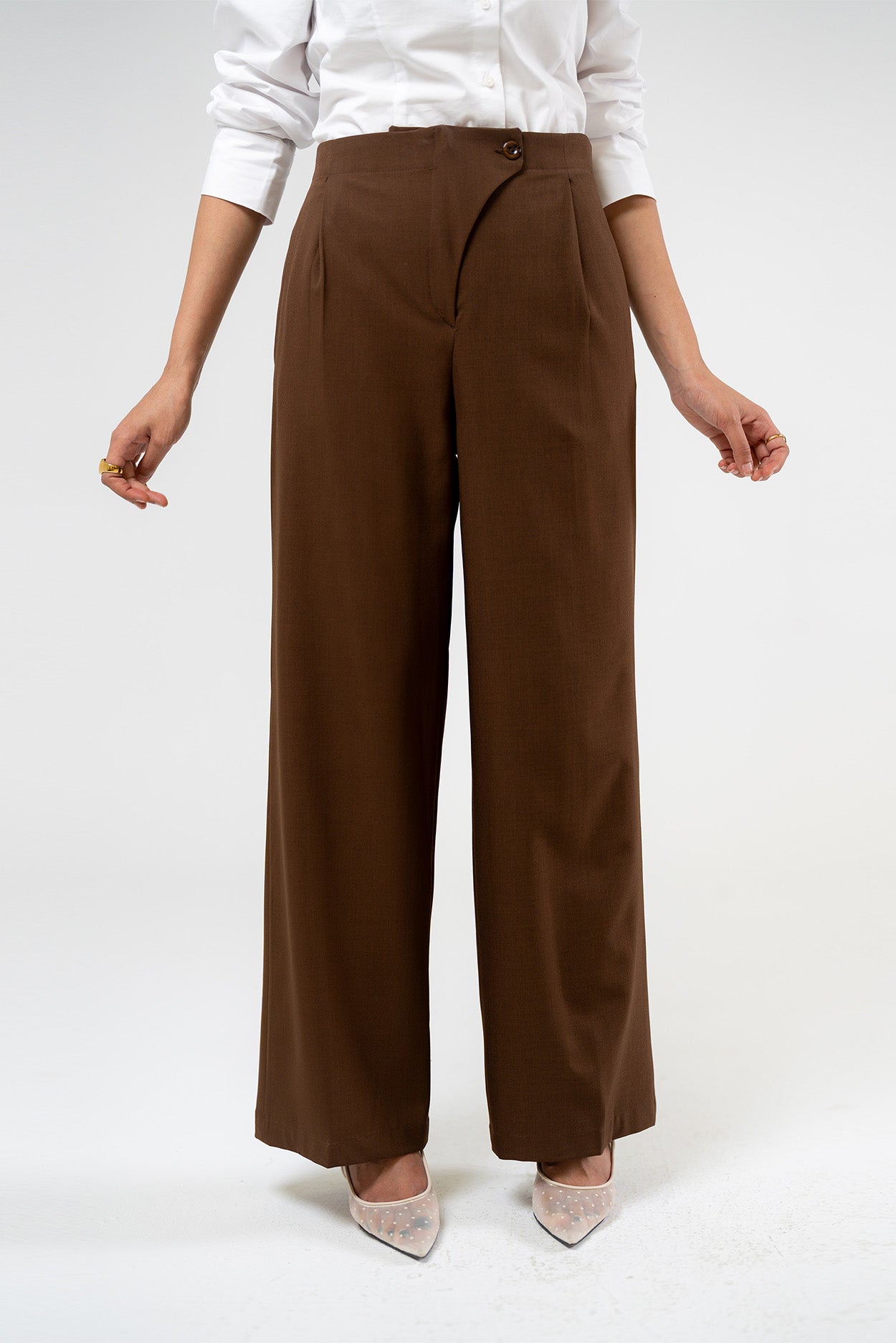 High-Waist Trousers