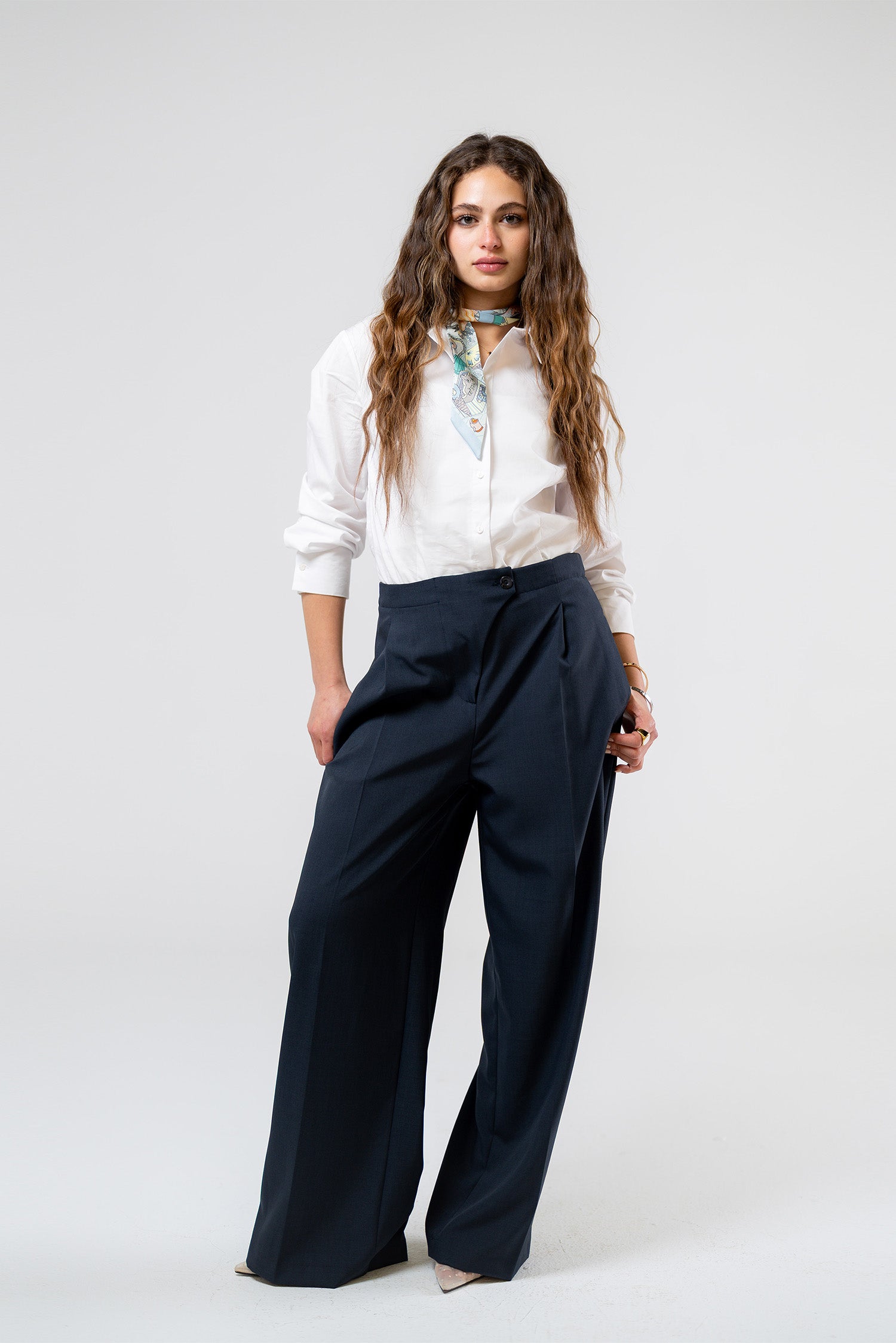 High-Waist Trousers