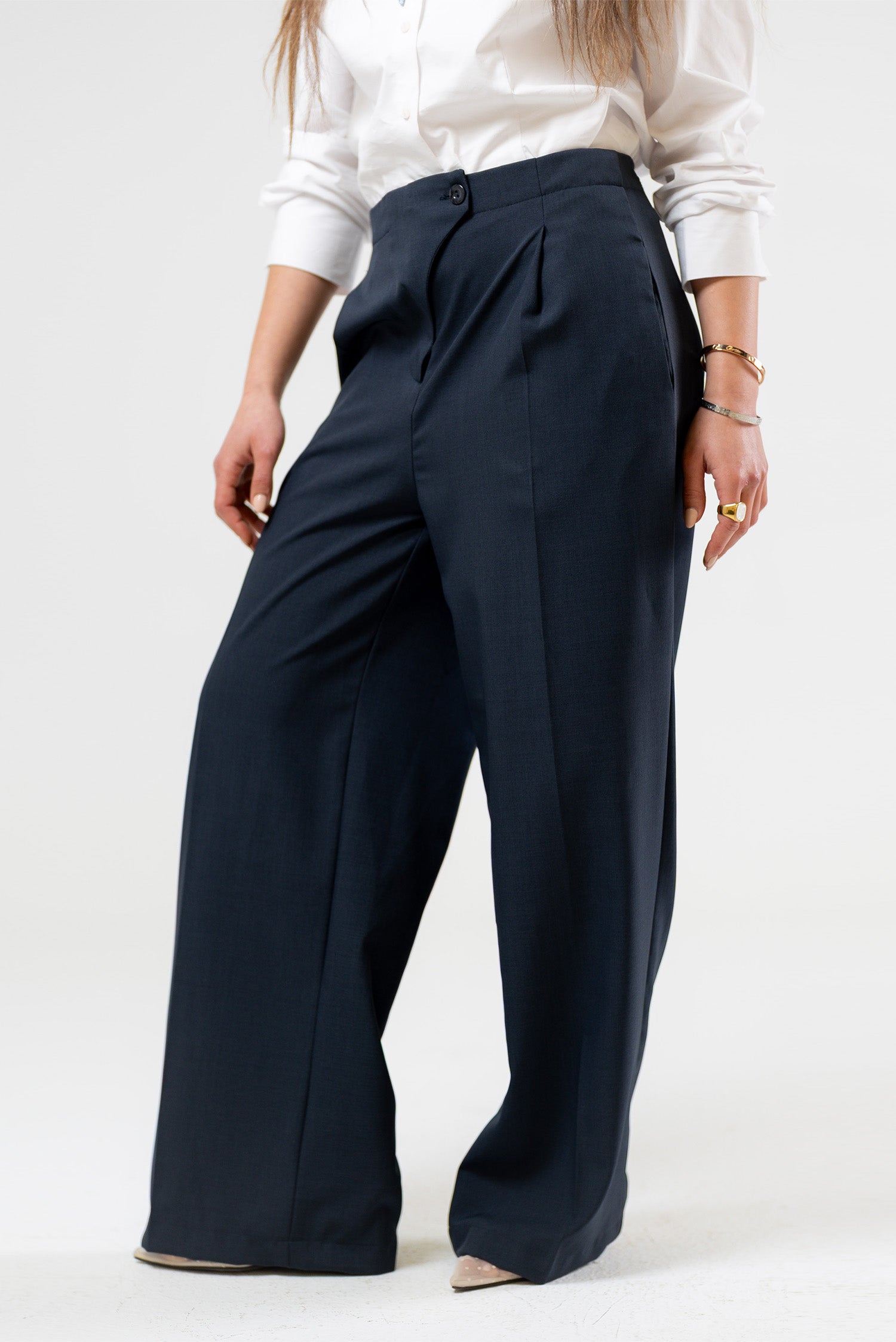High-Waist Trousers