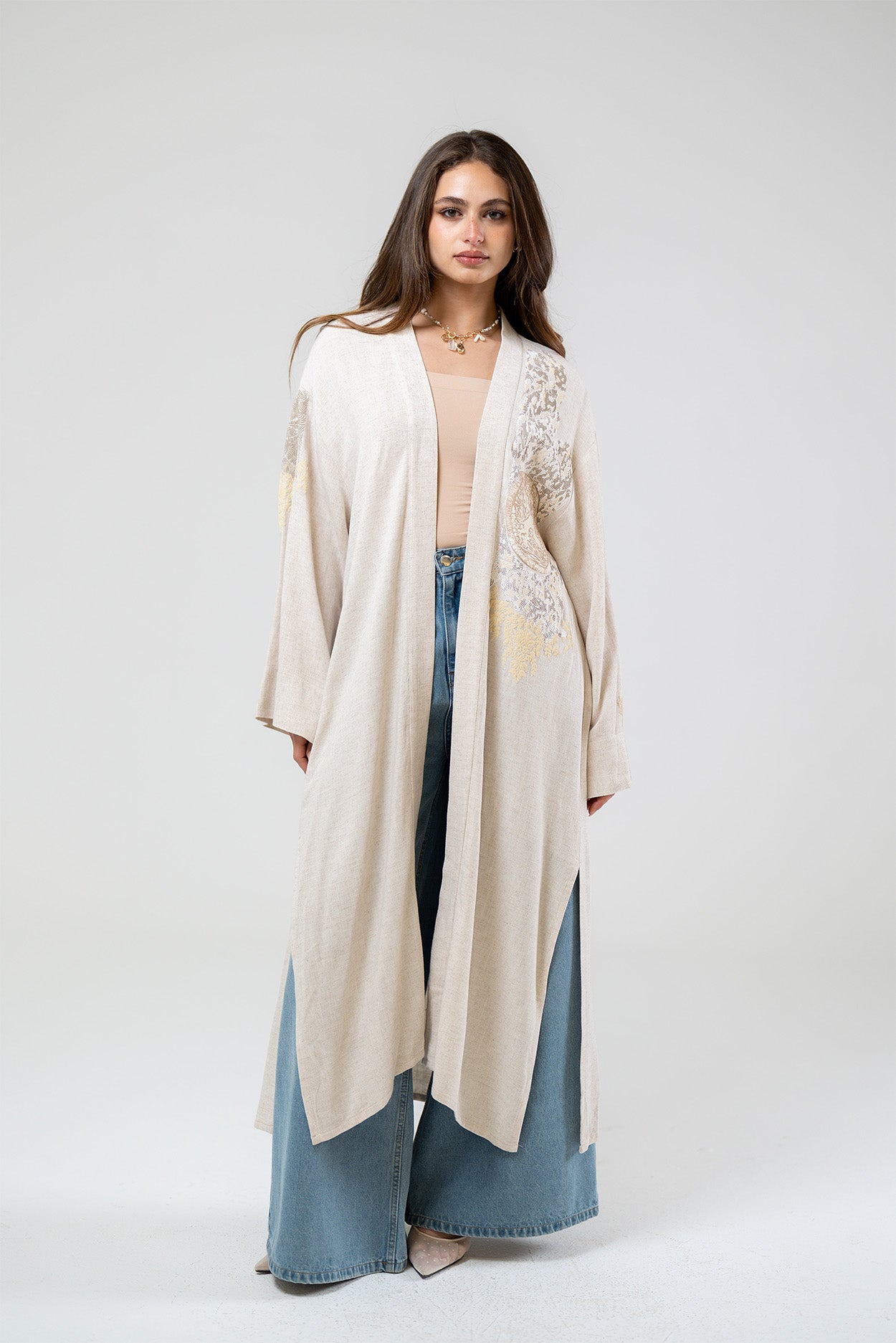 Embroidered Kimono