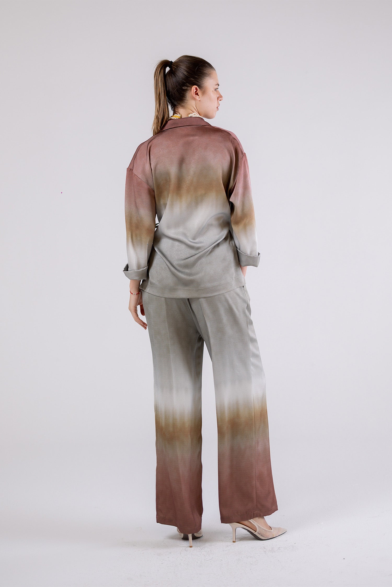 Ombre Wrap Top