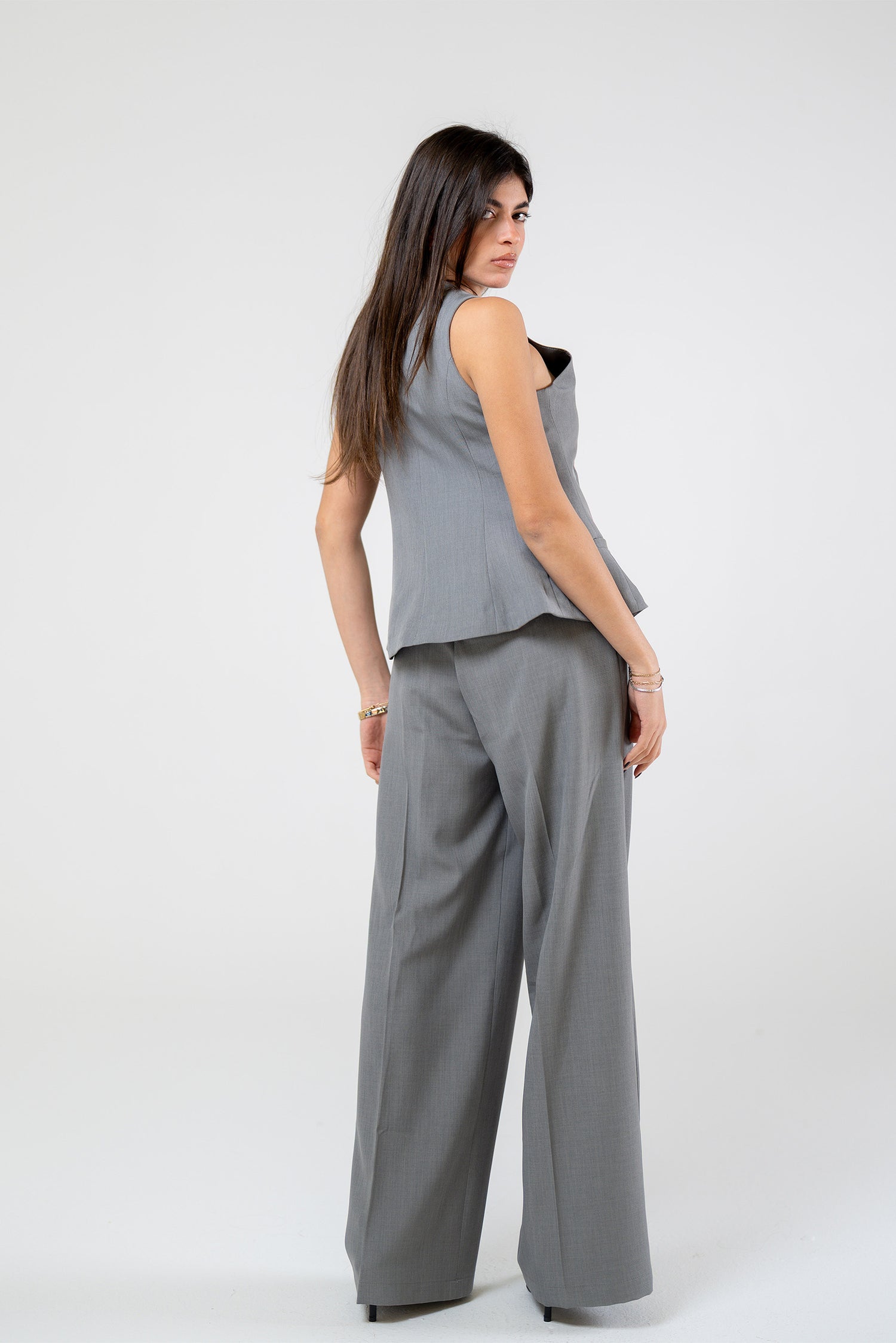 Wide-Leg Trousers