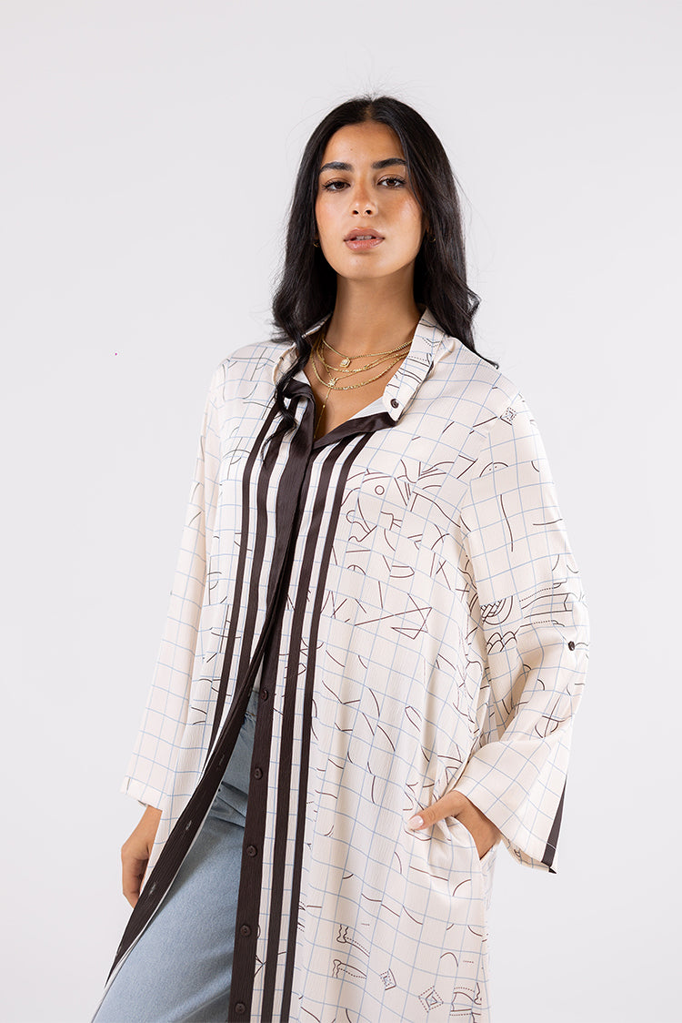 Long Printed Shirt