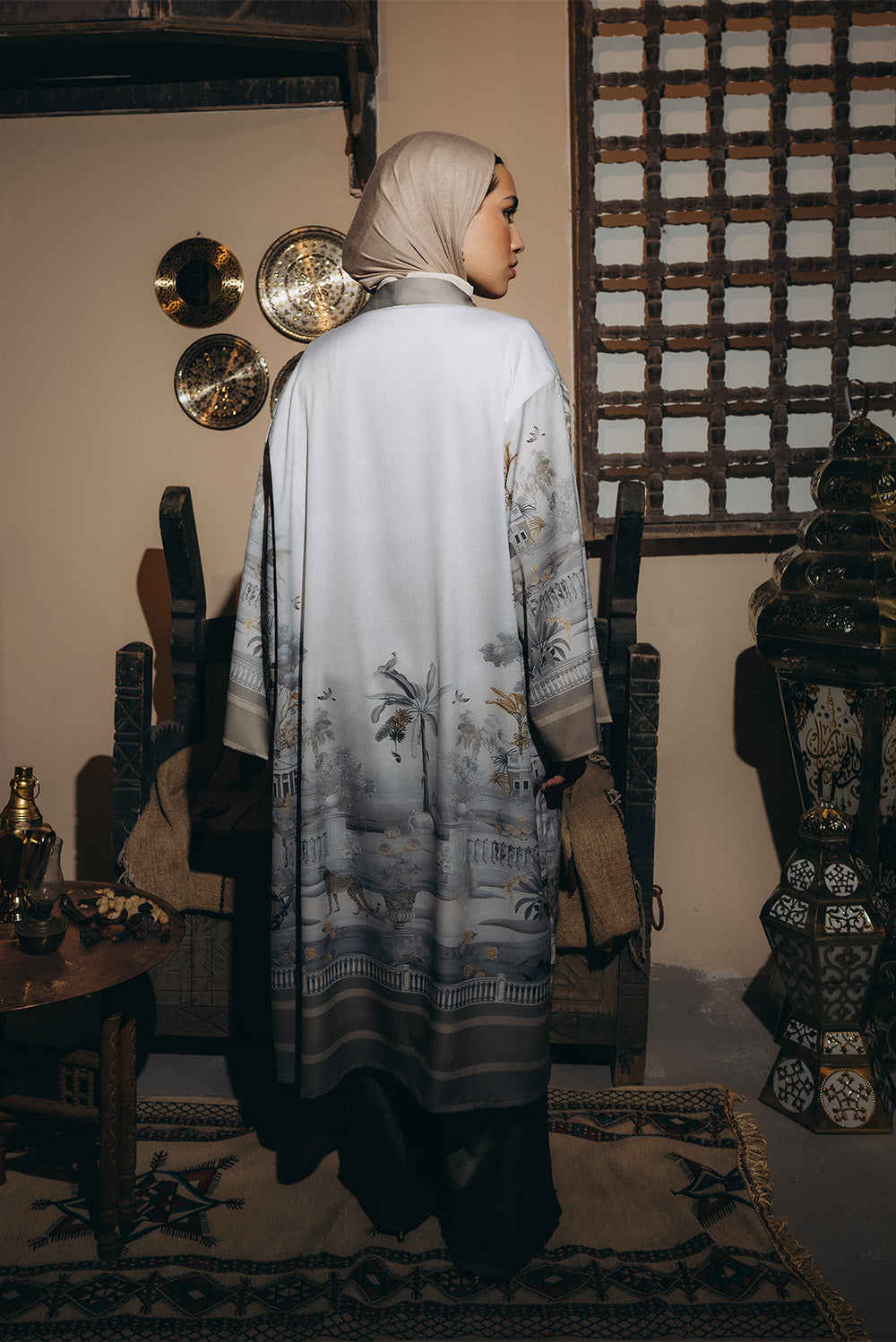 Artistic Printed Cardigan