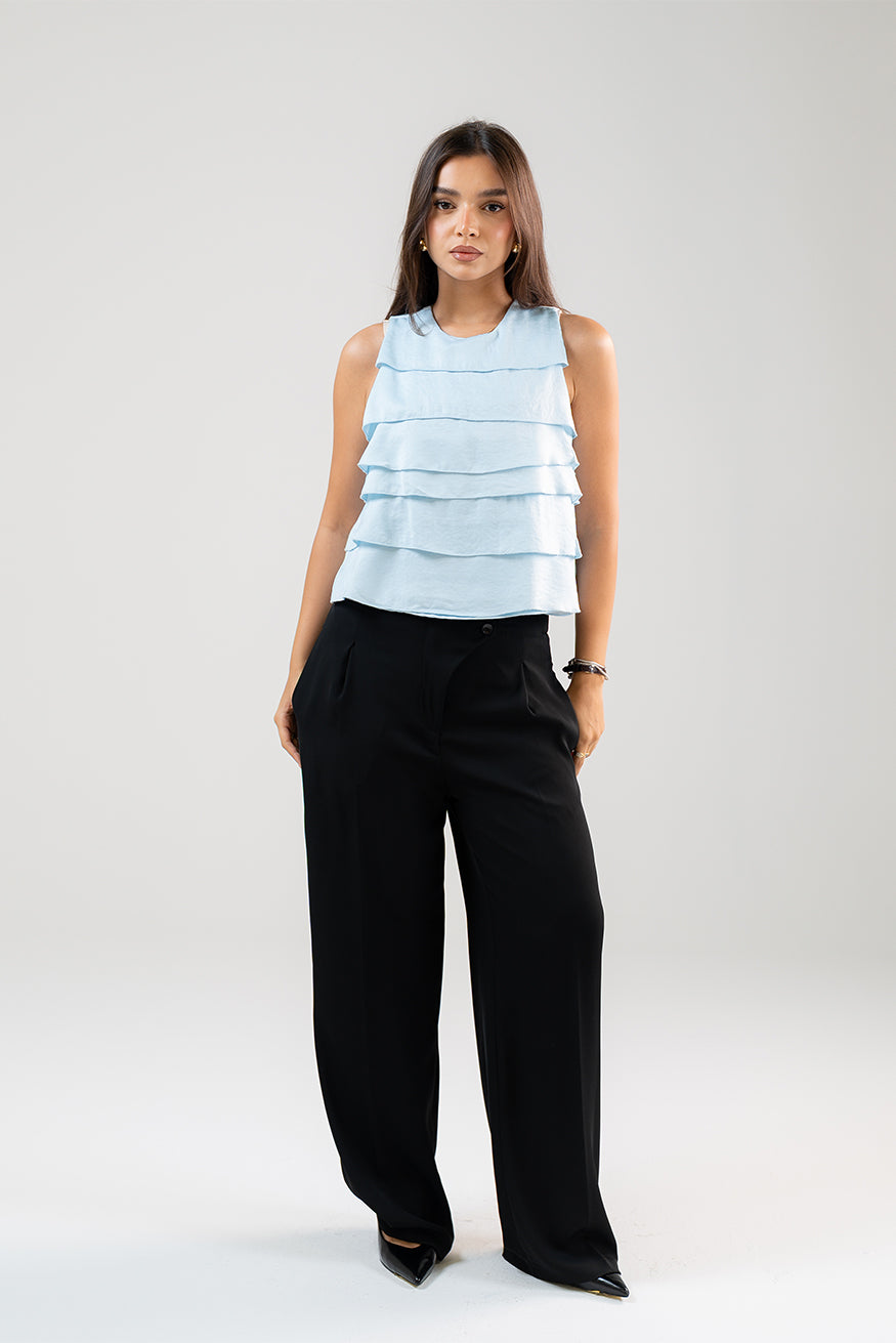 High-Waist Trousers