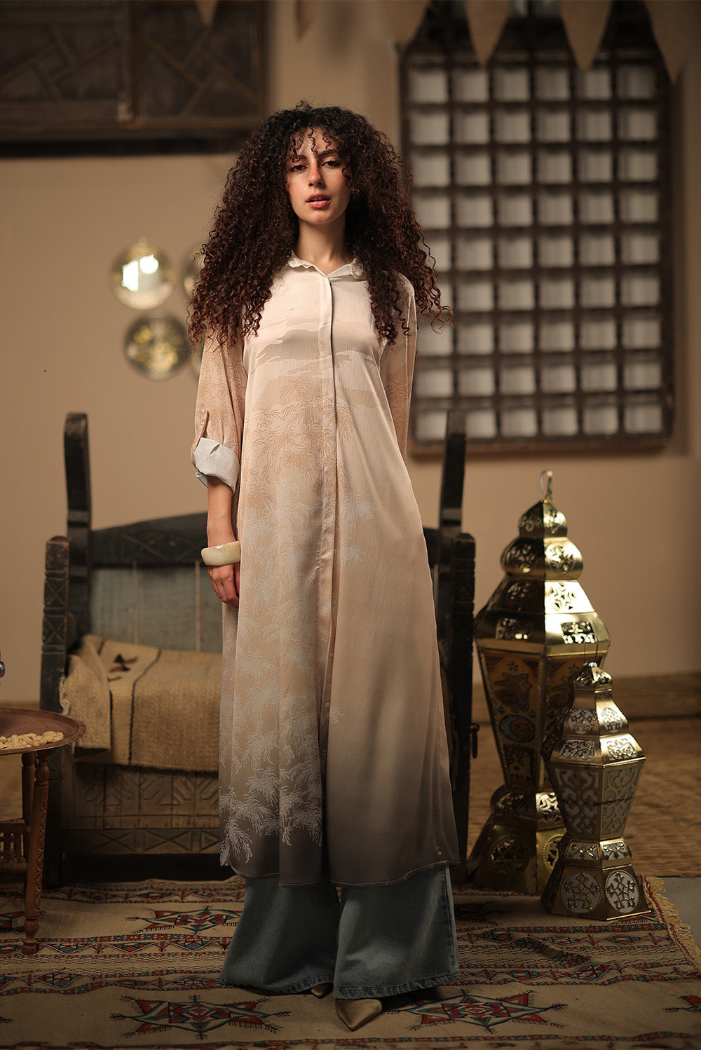 Soft Desert Shirt Dress