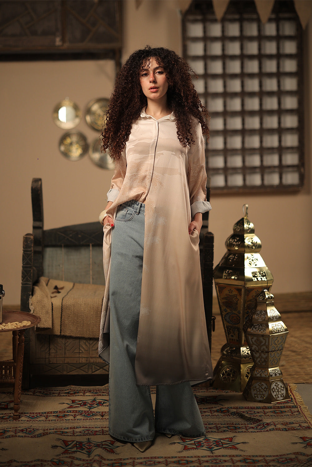 Soft Desert Shirt Dress