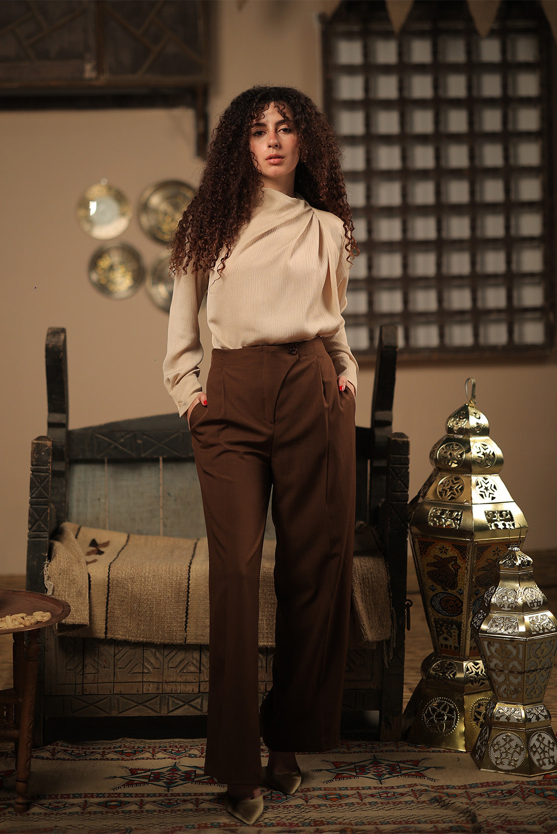 Soft Pleat  Blouse