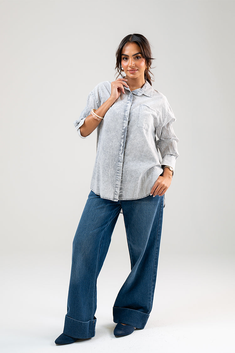 Relaxed Washed Shirt