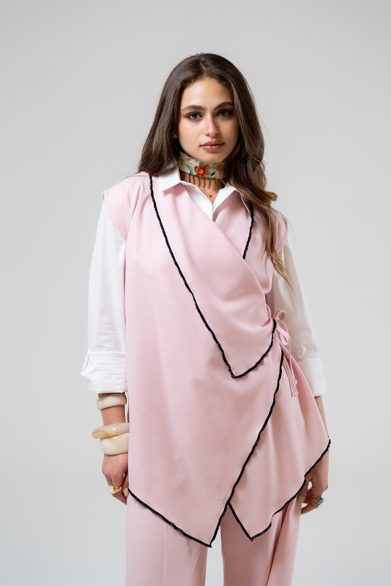 Asymmetric Wrap Top