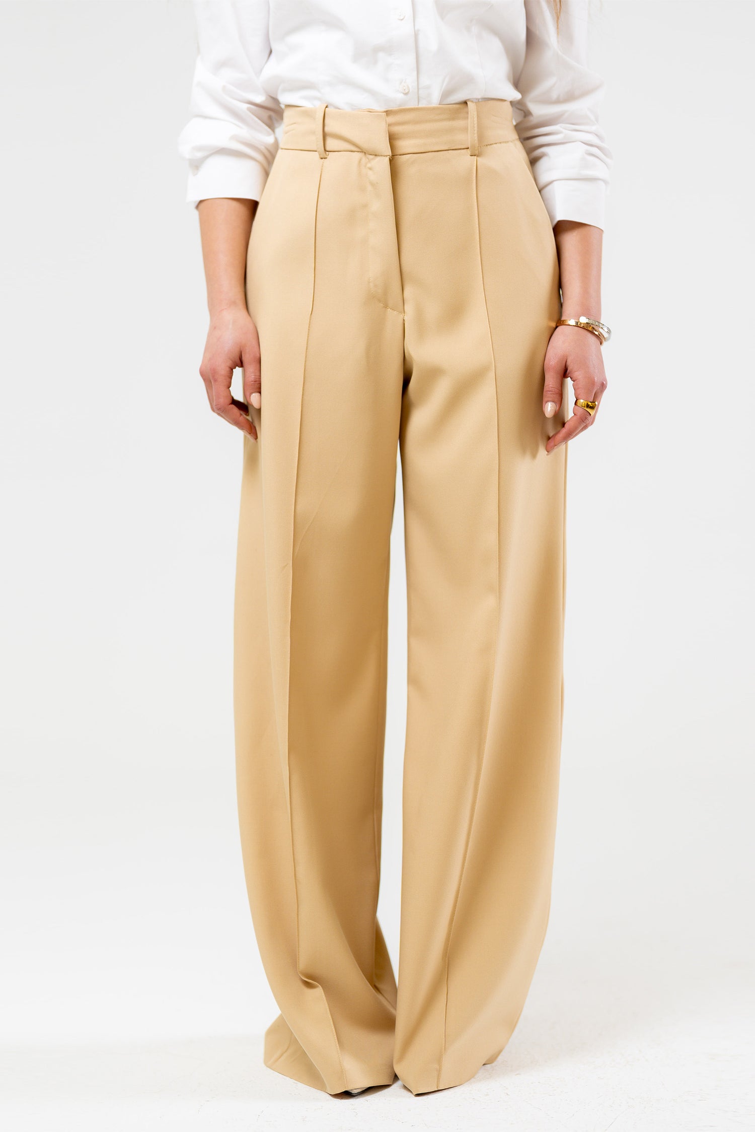 High-Waist Wide-Leg Pants