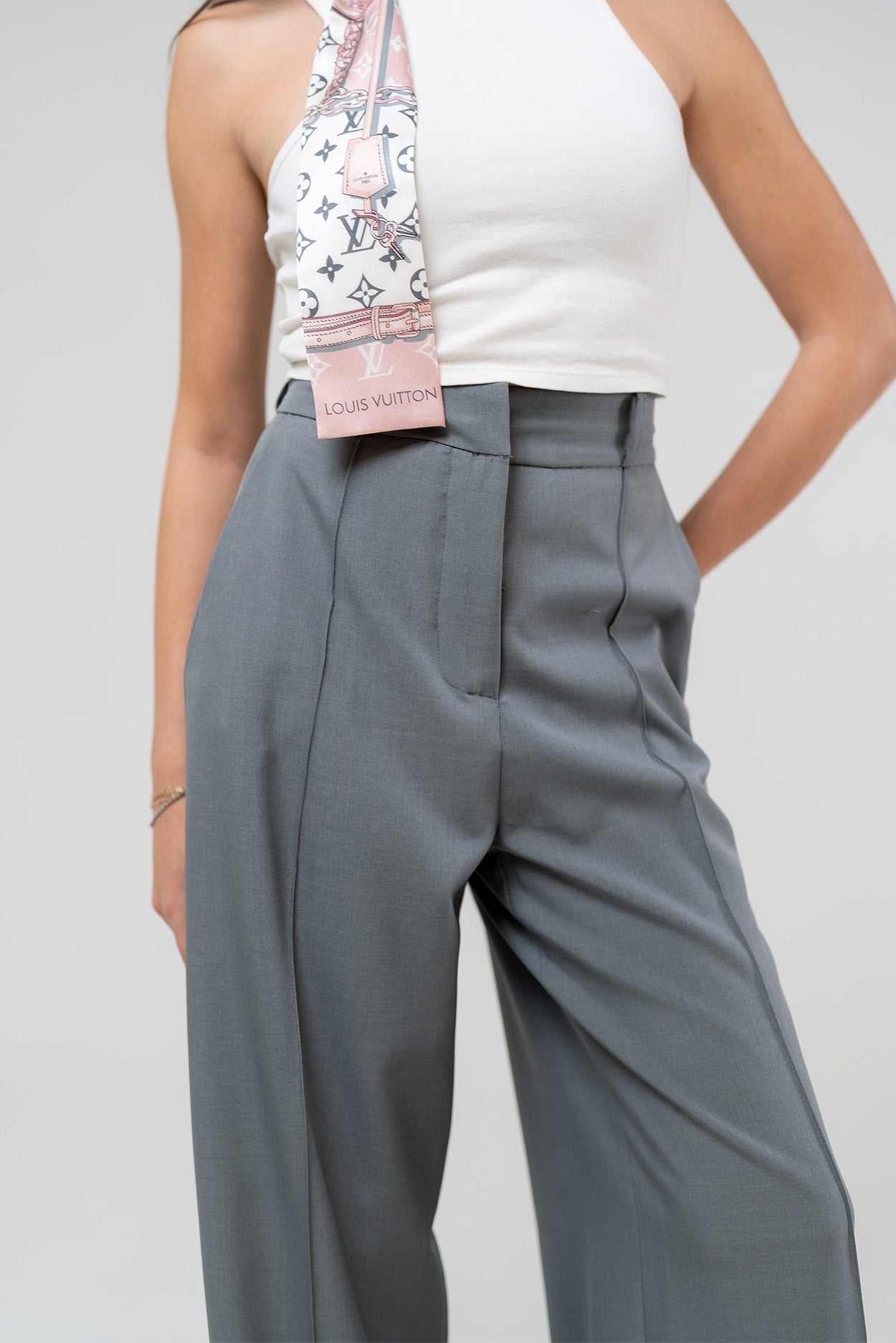 High-Waist Wide-Leg Pants