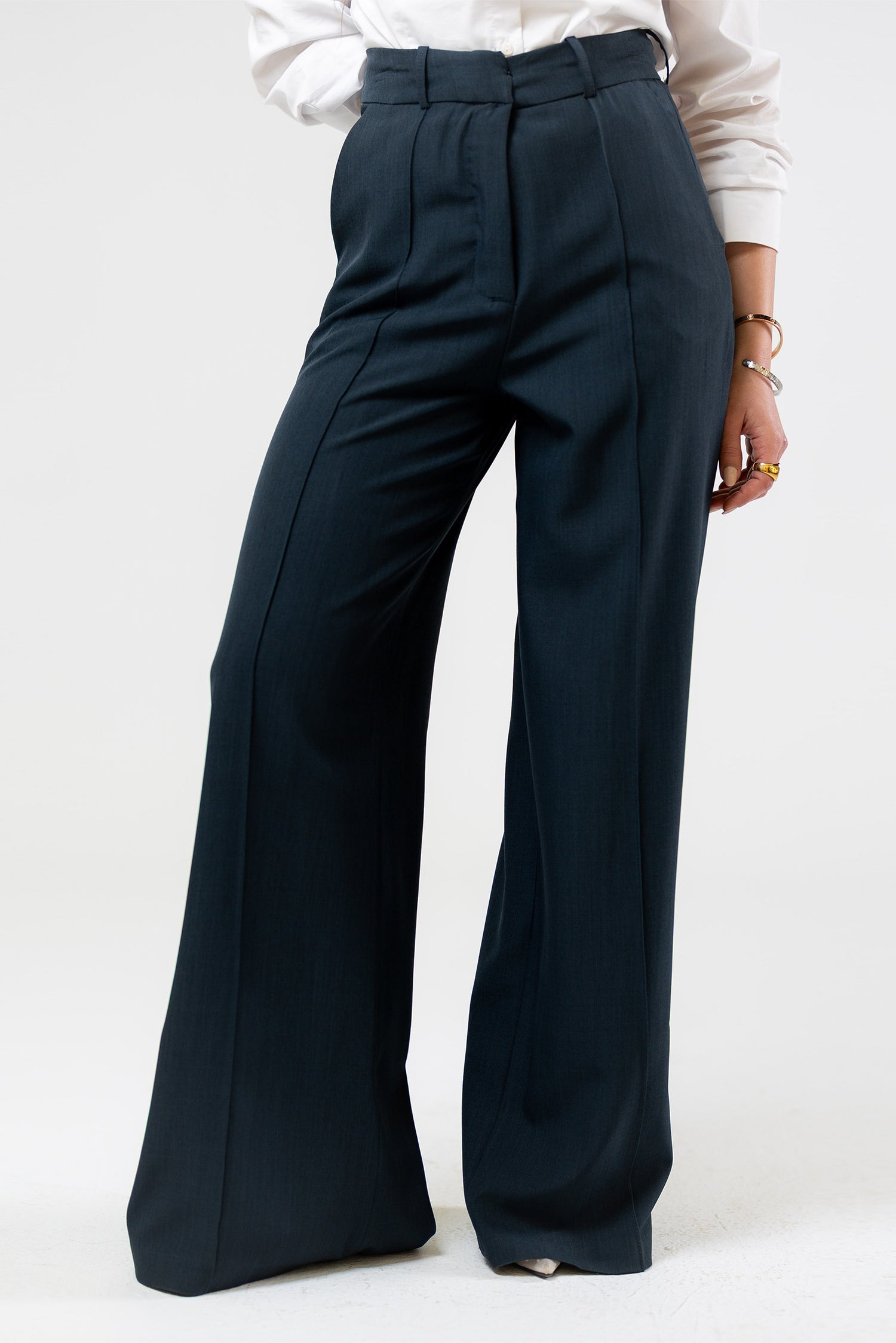 High-Waist Wide-Leg Pants