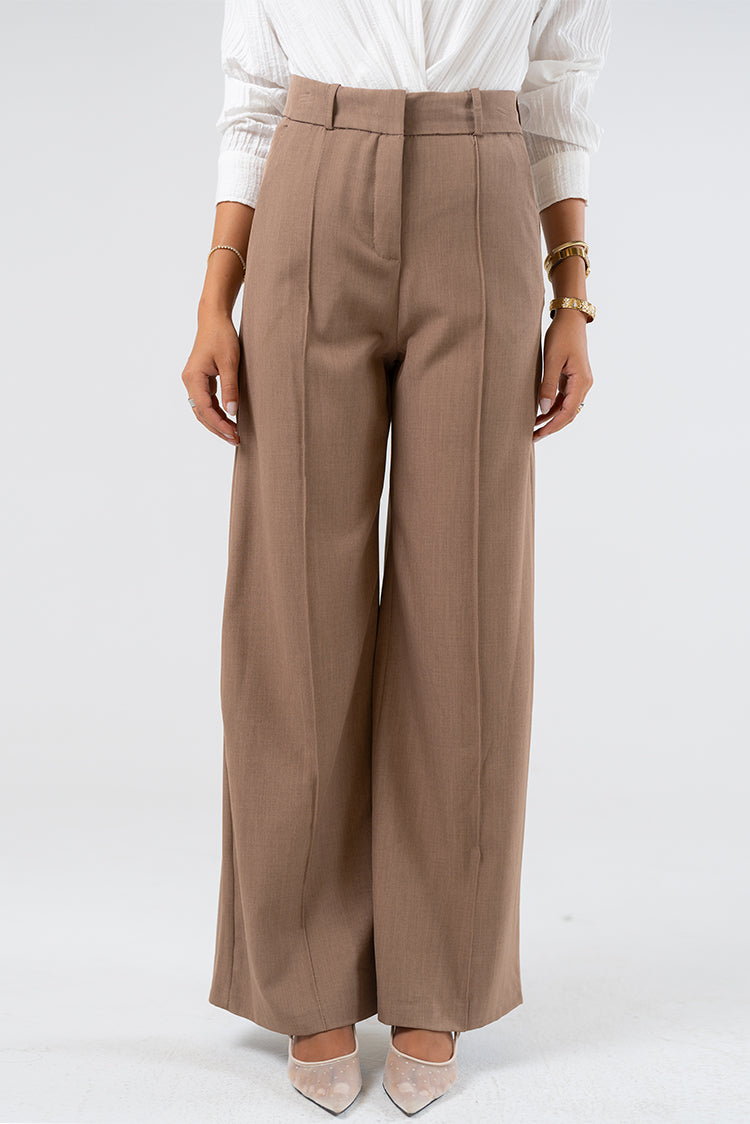 High-Waist Wide-Leg Pants
