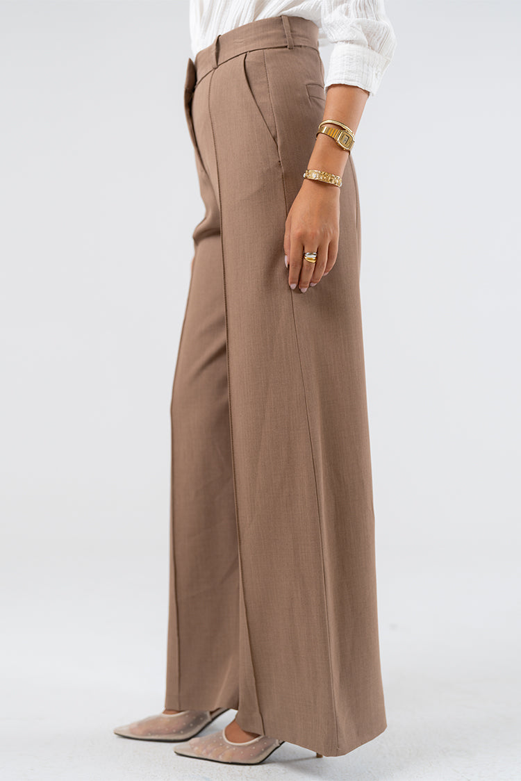 High-Waist Wide-Leg Pants
