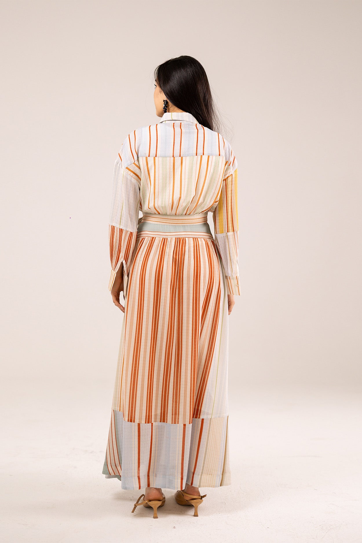 Colorful Stripped Dress