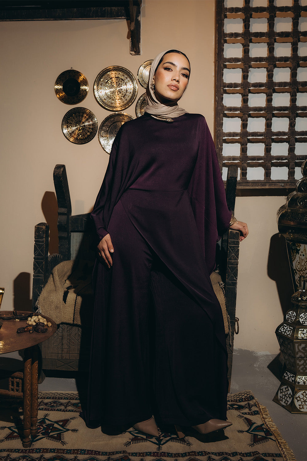 Wide-Leg Inner Pants