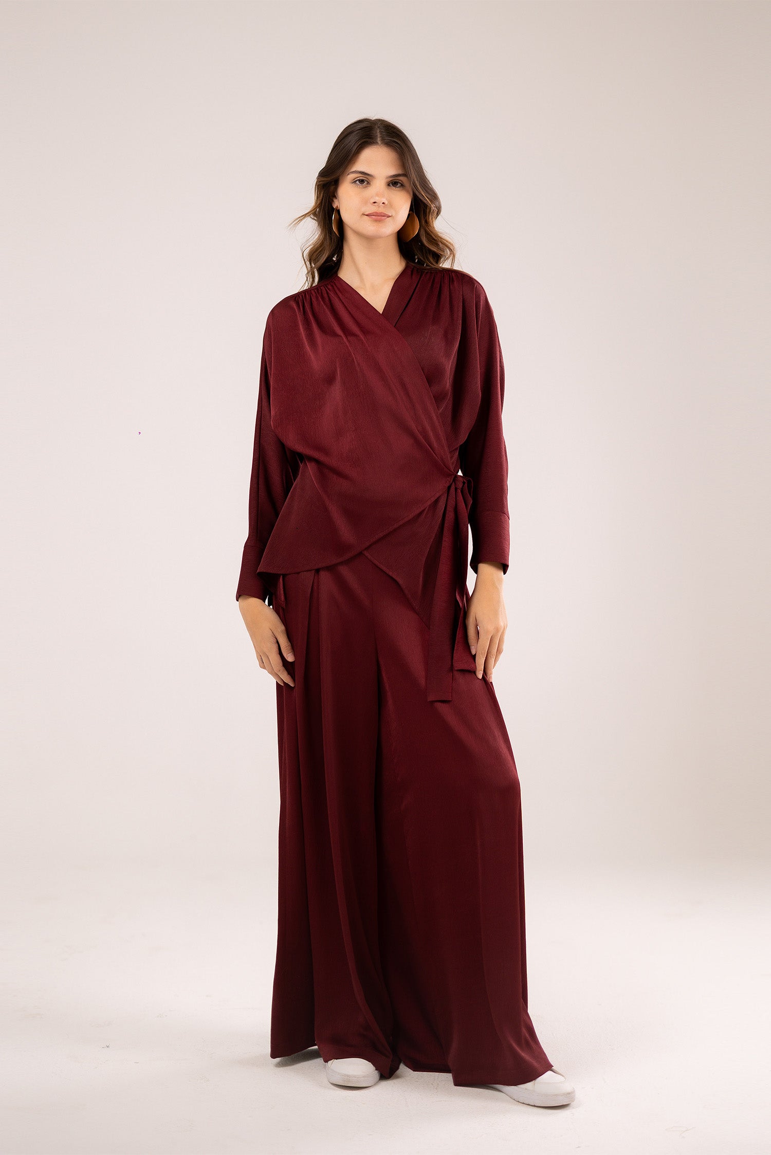 Wide-Leg Trousers