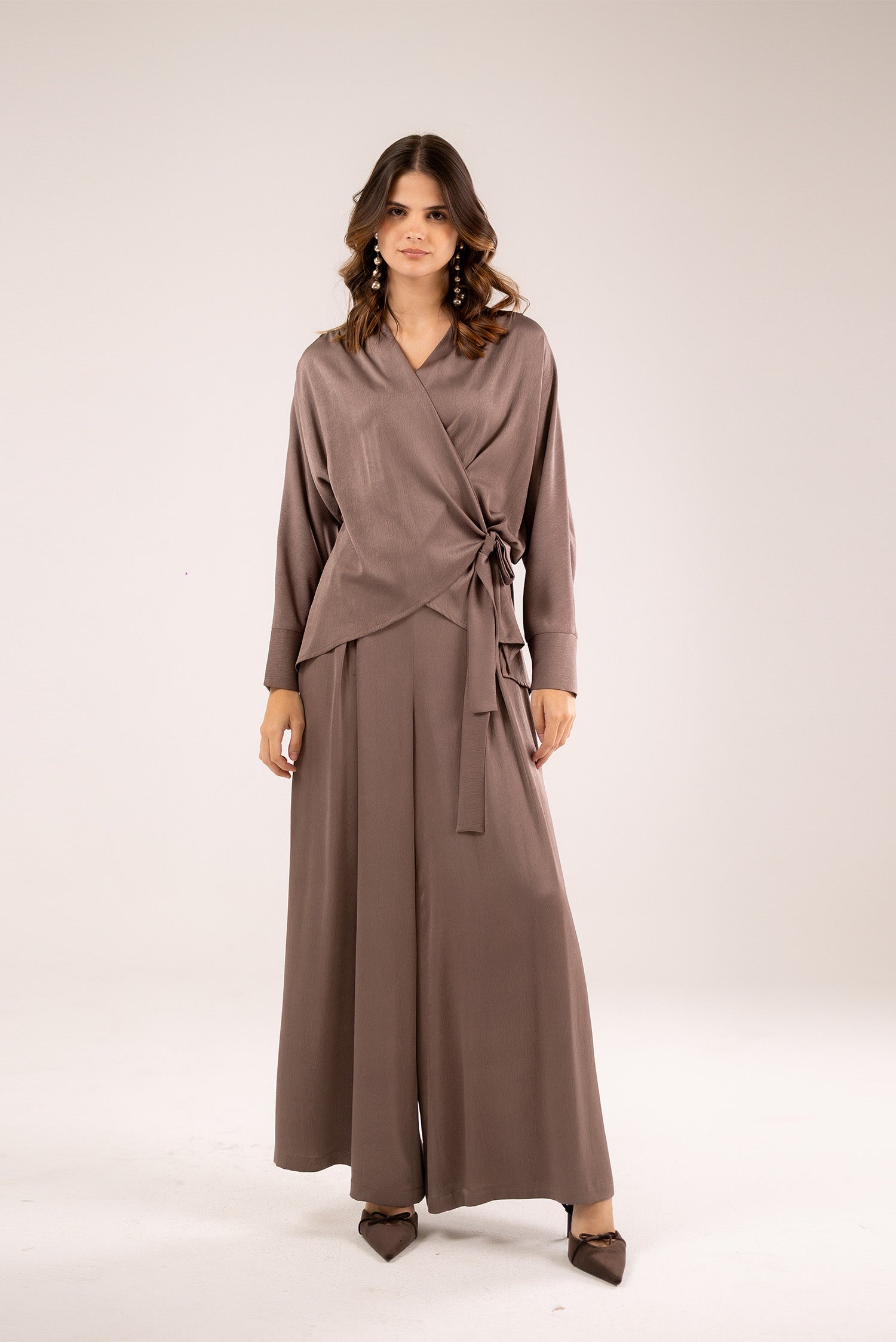 Wide-Leg Trousers