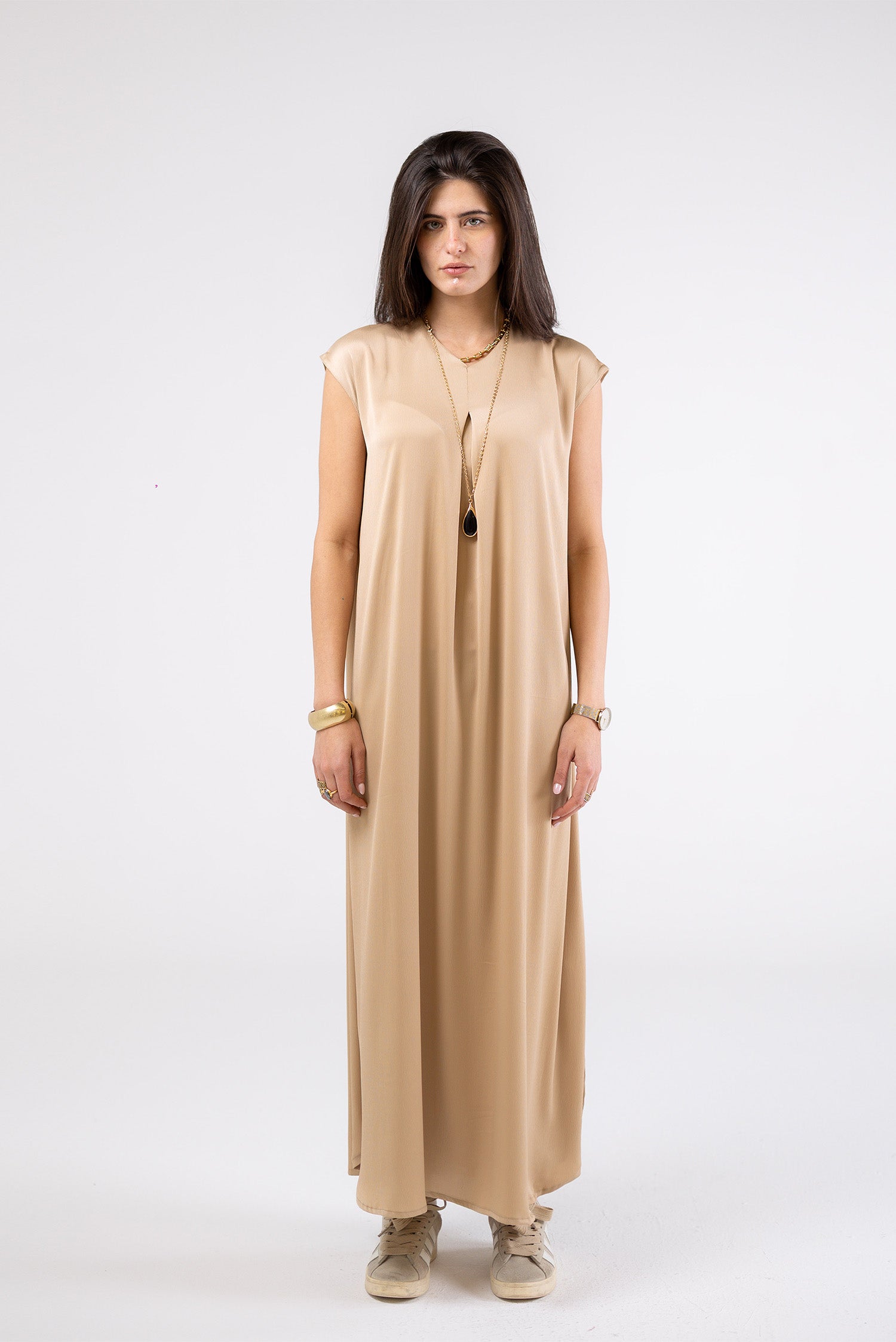 Basic Satin Dress