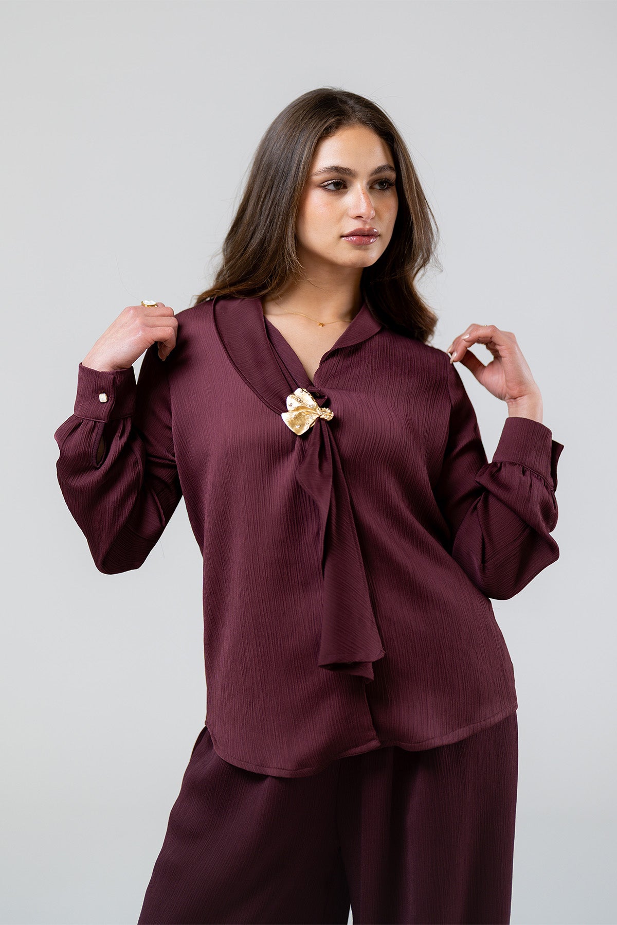Soft Satin Shirt