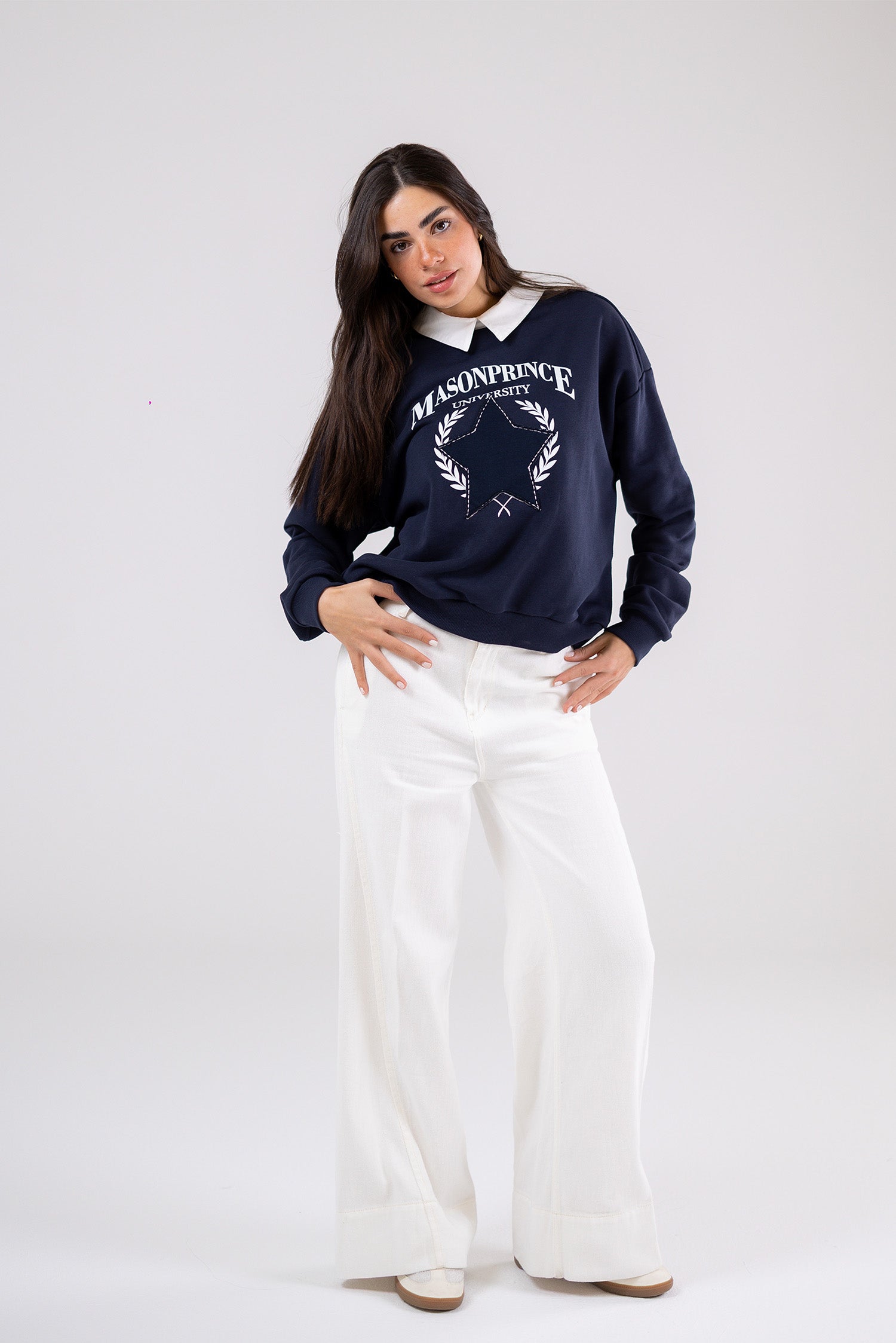 Stitched Sweater