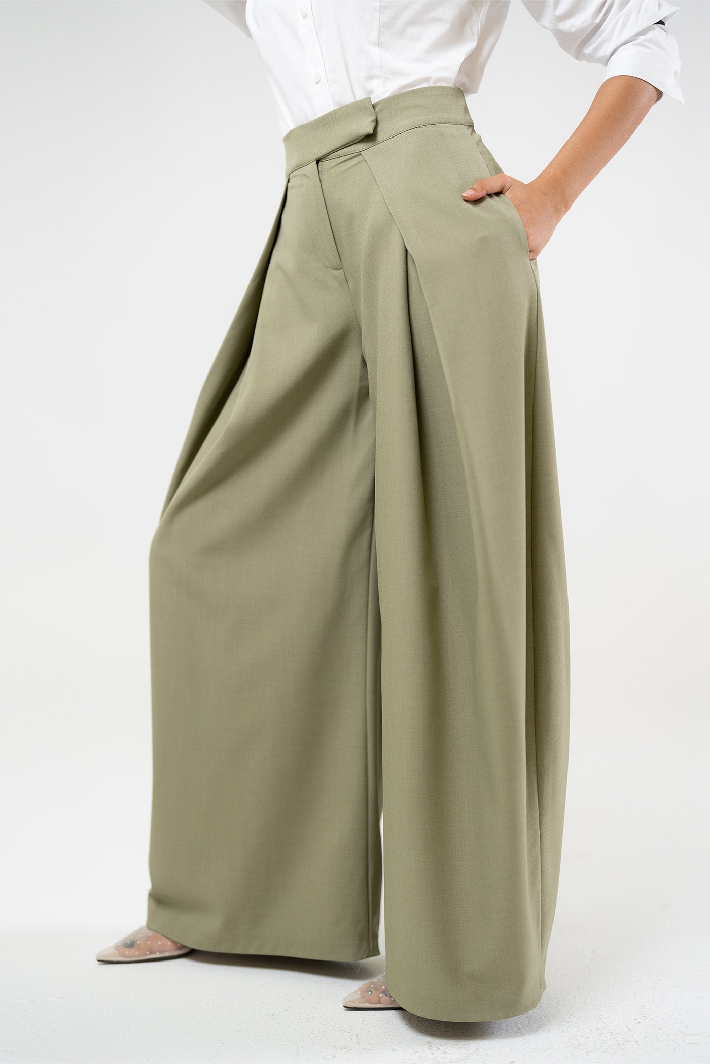 Wide-Leg Pants